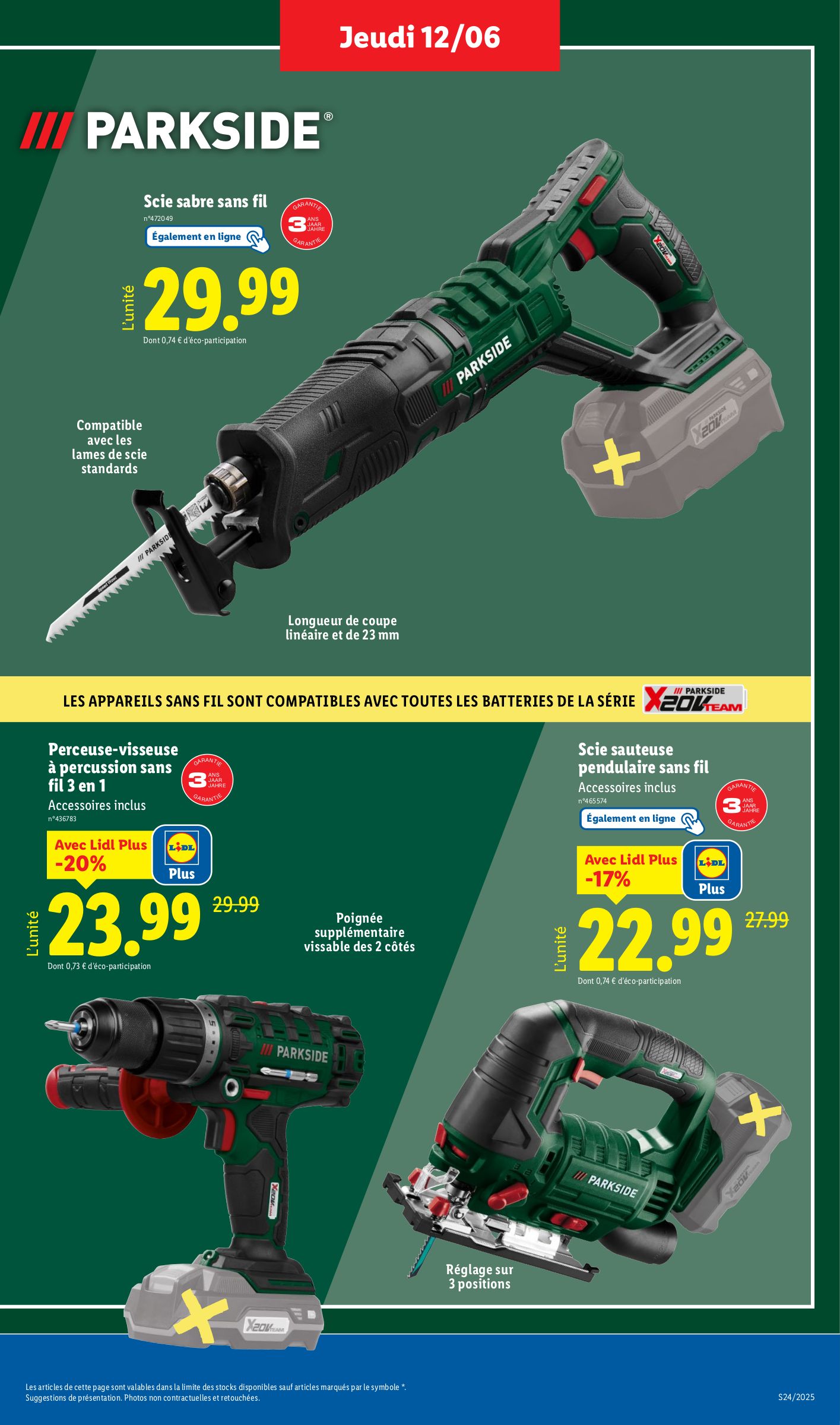 lidl - Catalogue Lidl - Les bonnes affaires de la semaine valable du 09/06 au 12/06 - page: 33 lidl - Catalogue Lidl - Les bonnes affaires de la semaine valable du 09/06 au 12/06 - page: 33