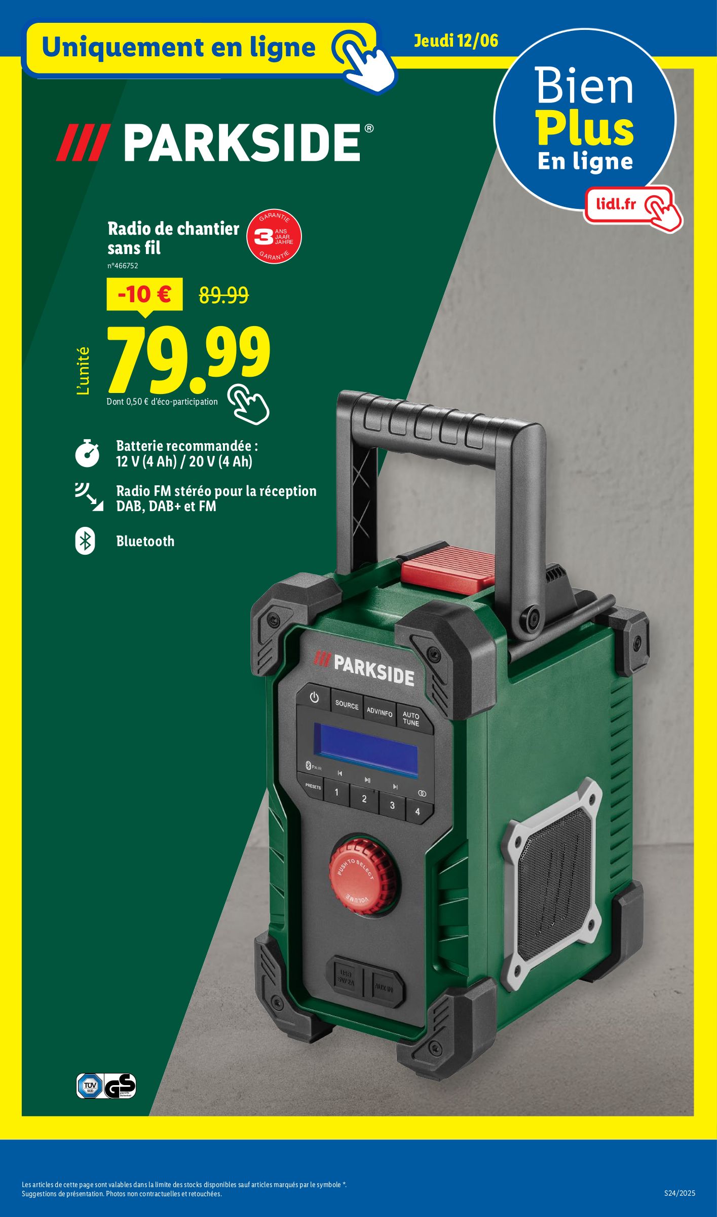 lidl - Catalogue Lidl - Les bonnes affaires de la semaine valable du 09/06 au 12/06 - page: 37 lidl - Catalogue Lidl - Les bonnes affaires de la semaine valable du 09/06 au 12/06 - page: 37