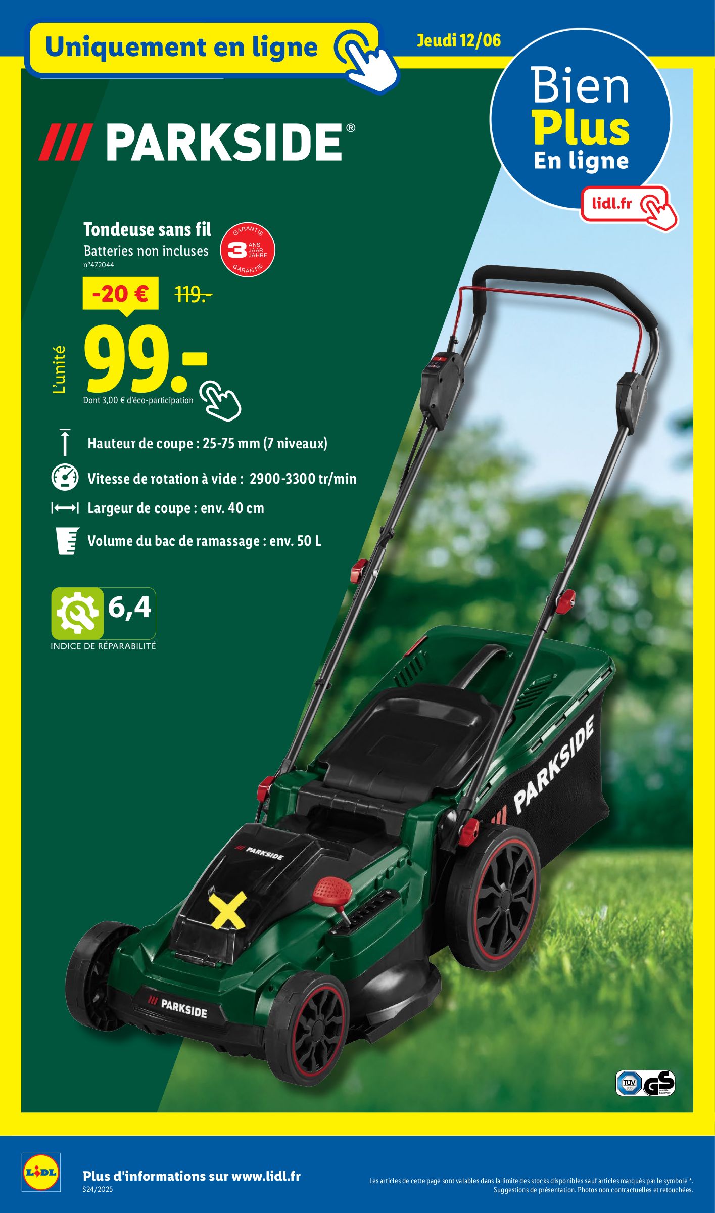 lidl - Catalogue Lidl - Les bonnes affaires de la semaine valable du 09/06 au 12/06 - page: 36 lidl - Catalogue Lidl - Les bonnes affaires de la semaine valable du 09/06 au 12/06 - page: 36
