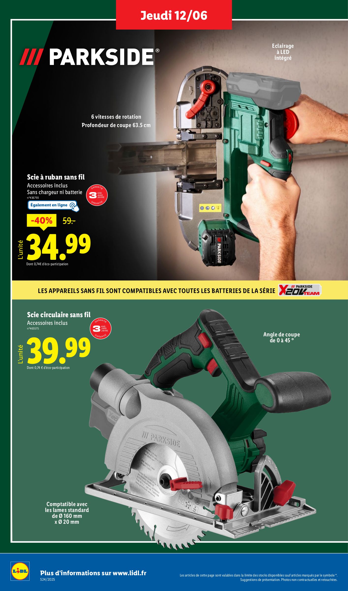 lidl - Catalogue Lidl - Les bonnes affaires de la semaine valable du 09/06 au 12/06 - page: 32 lidl - Catalogue Lidl - Les bonnes affaires de la semaine valable du 09/06 au 12/06 - page: 32