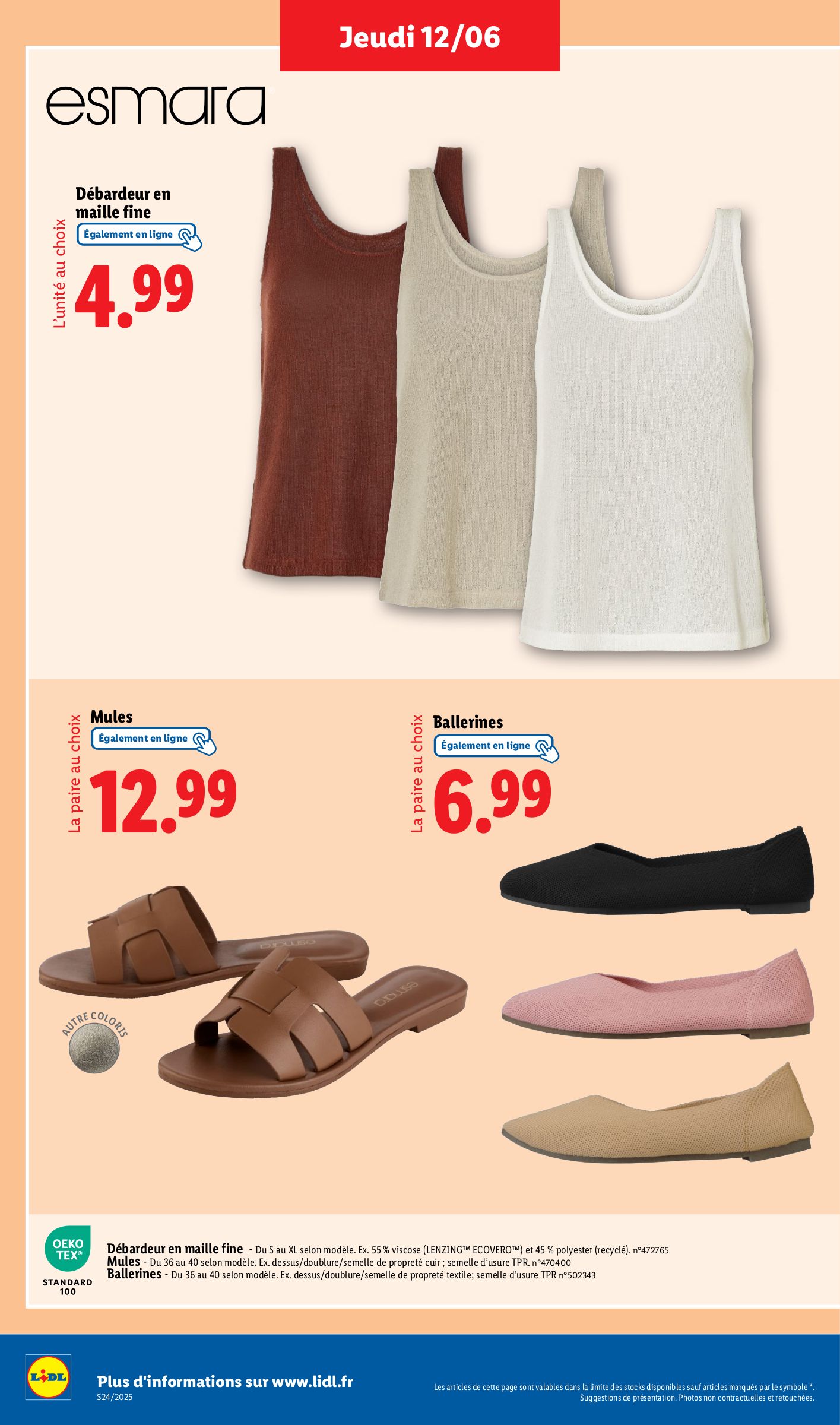lidl - Catalogue Lidl - Les bonnes affaires de la semaine valable du 09/06 au 12/06 - page: 44 lidl - Catalogue Lidl - Les bonnes affaires de la semaine valable du 09/06 au 12/06 - page: 44
