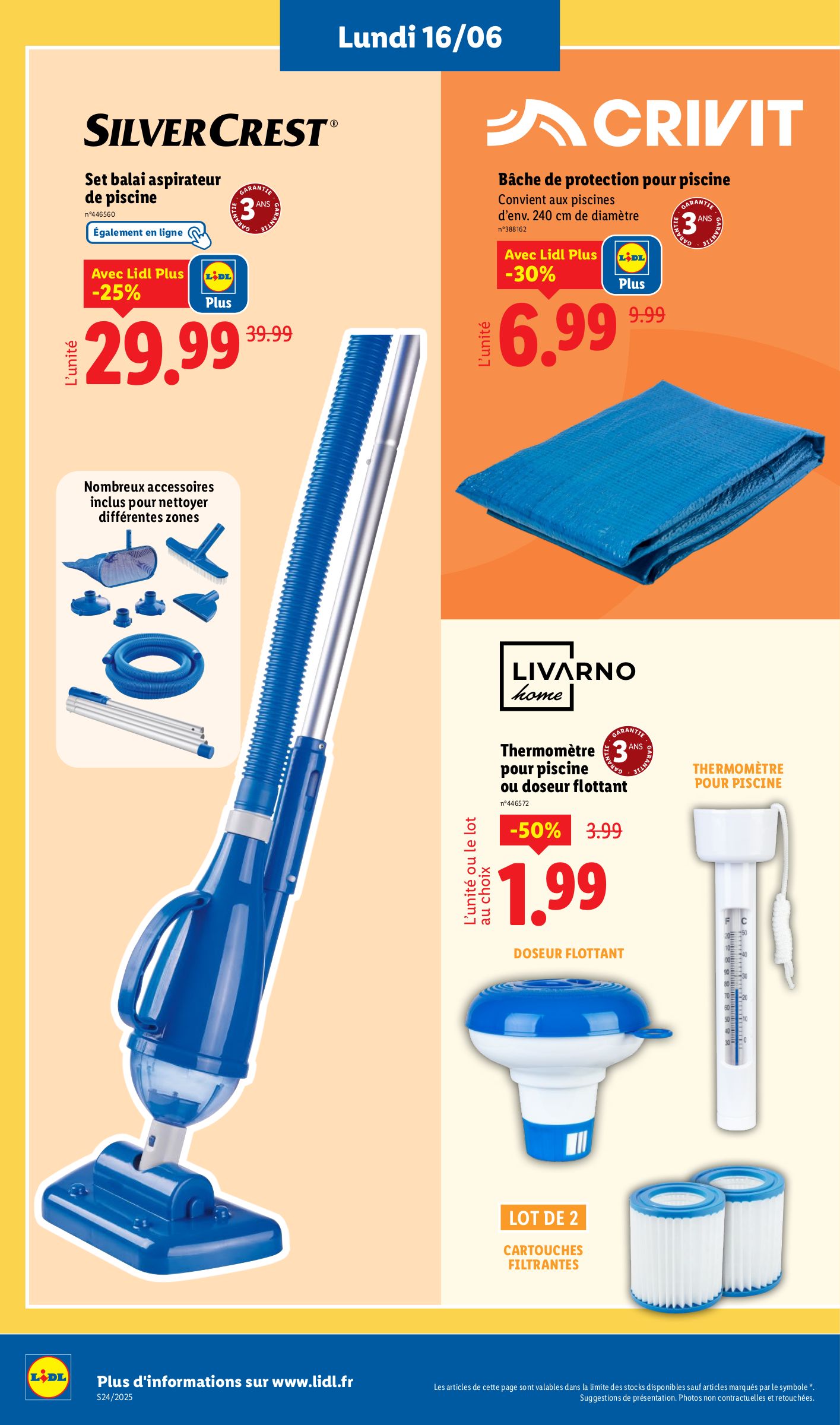 lidl - Catalogue Lidl - Les bonnes affaires de la semaine valable du 12/06 au 16/06 - page: 24 lidl - Catalogue Lidl - Les bonnes affaires de la semaine valable du 12/06 au 16/06 - page: 24