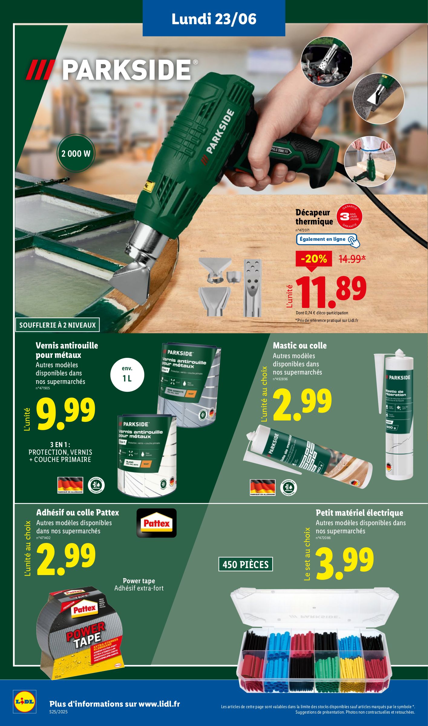 lidl - Catalogue Lidl valable du 19/06 au 25/06 - page: 54 lidl - Catalogue Lidl valable du 19/06 au 25/06 - page: 54