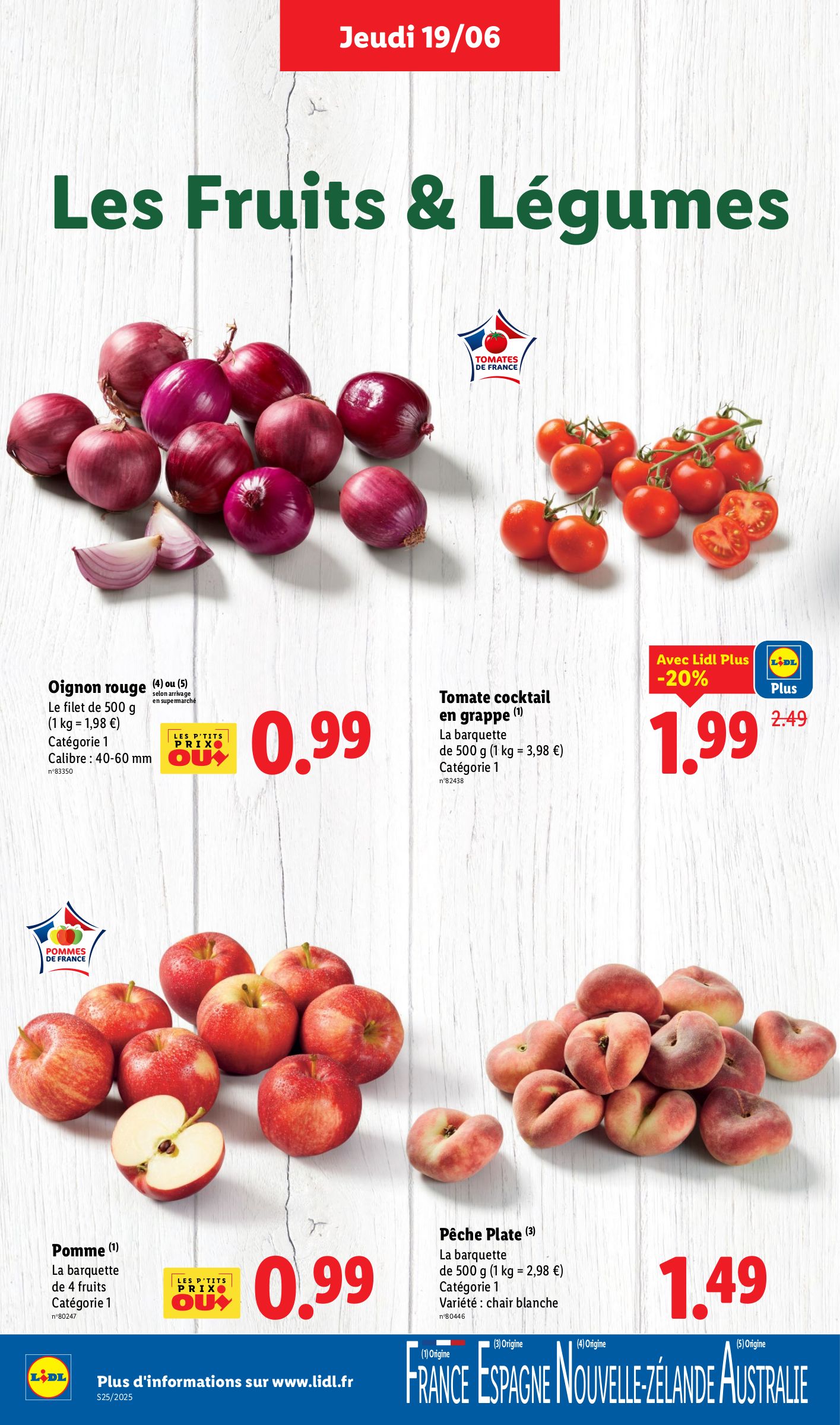 lidl - Catalogue Lidl valable du 19/06 au 25/06 - page: 4 lidl - Catalogue Lidl valable du 19/06 au 25/06 - page: 4