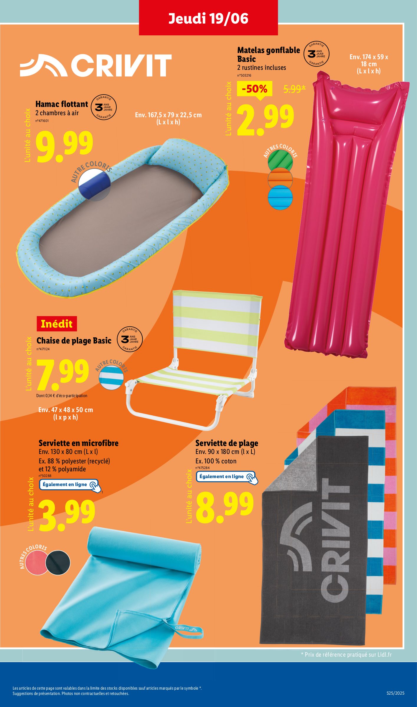 lidl - Catalogue Lidl valable du 19/06 au 25/06 - page: 35 lidl - Catalogue Lidl valable du 19/06 au 25/06 - page: 35