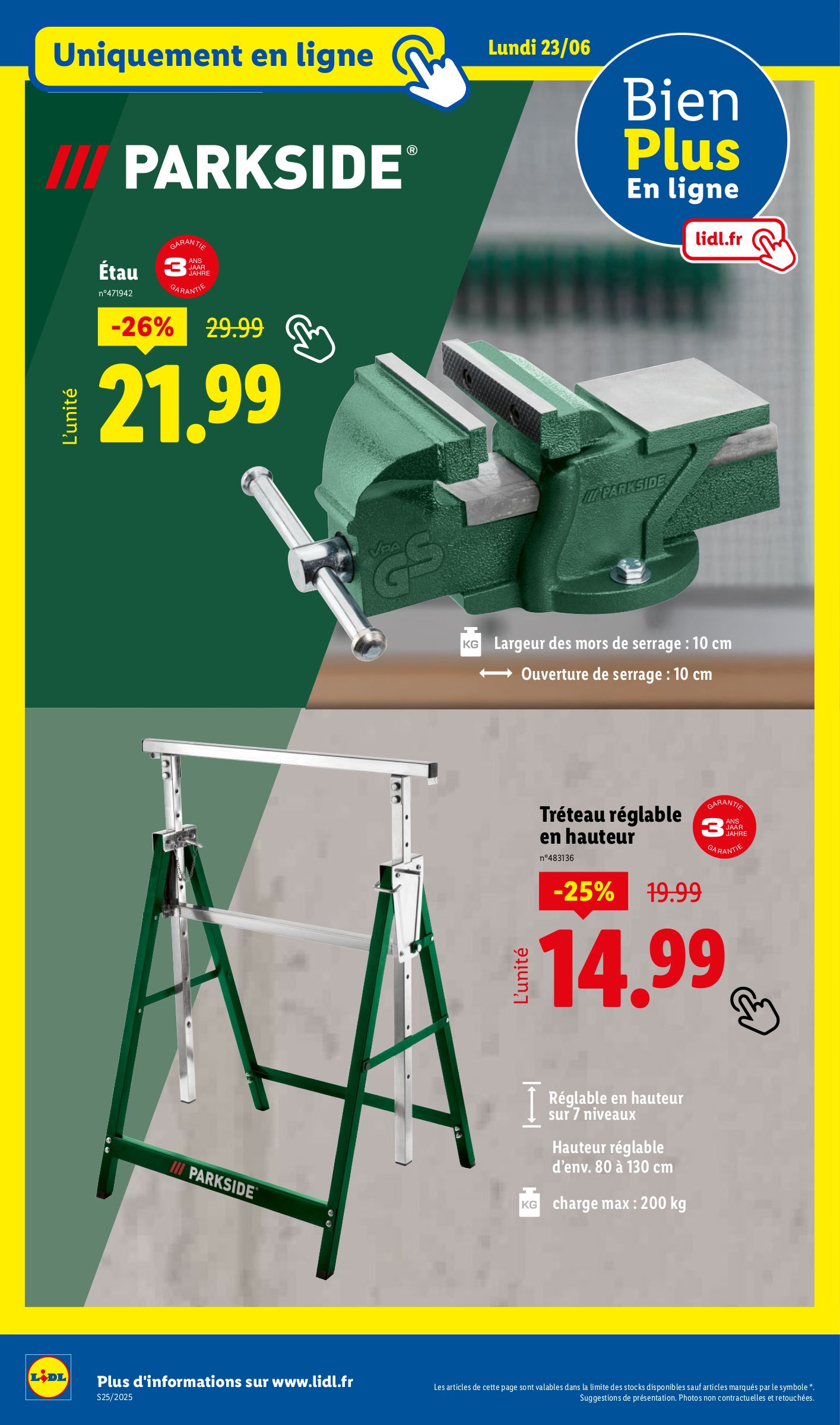 lidl - Catalogue Lidl valable du 19/06 au 25/06 - page: 66 lidl - Catalogue Lidl valable du 19/06 au 25/06 - page: 66