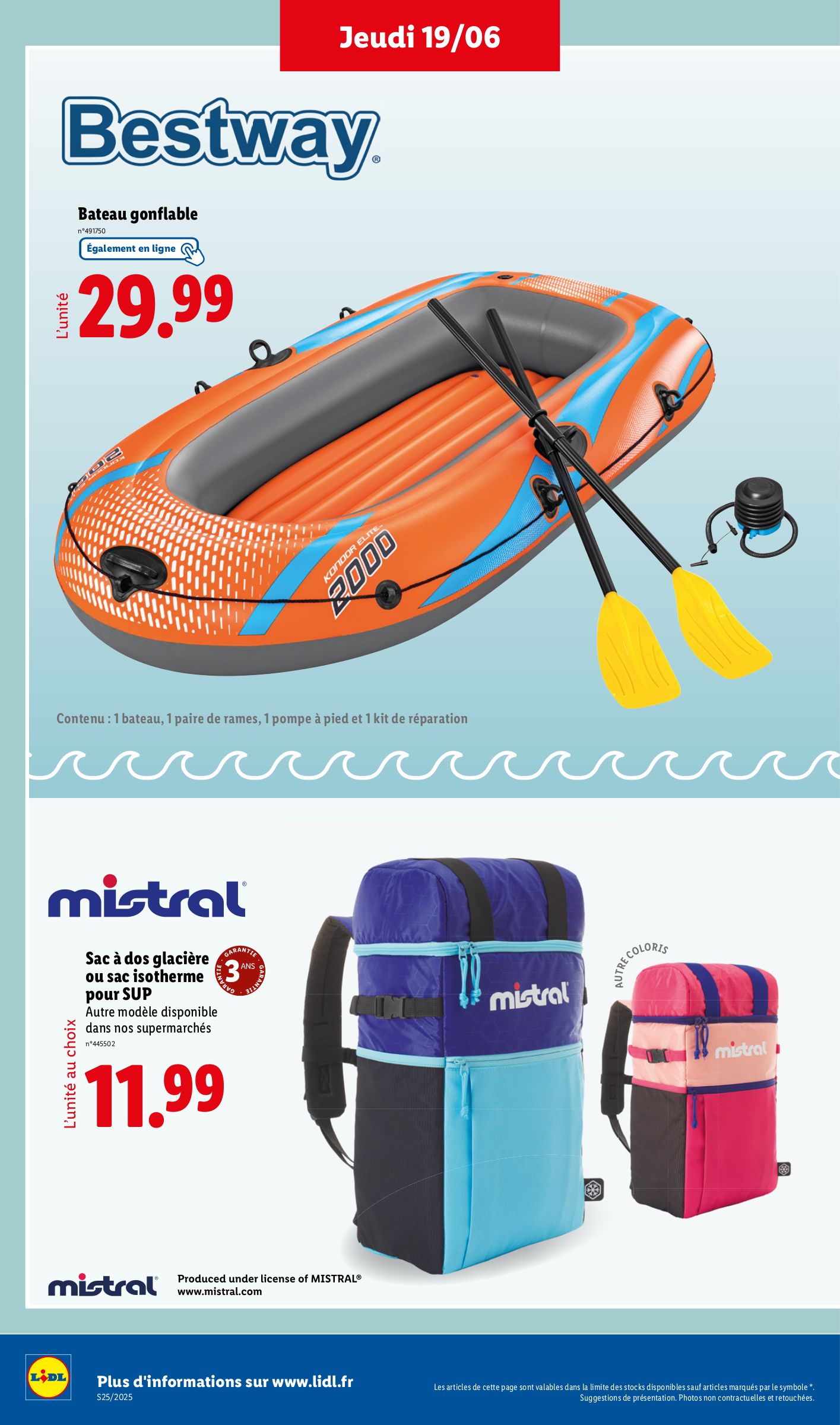 lidl - Catalogue Lidl valable du 19/06 au 25/06 - page: 32 lidl - Catalogue Lidl valable du 19/06 au 25/06 - page: 32