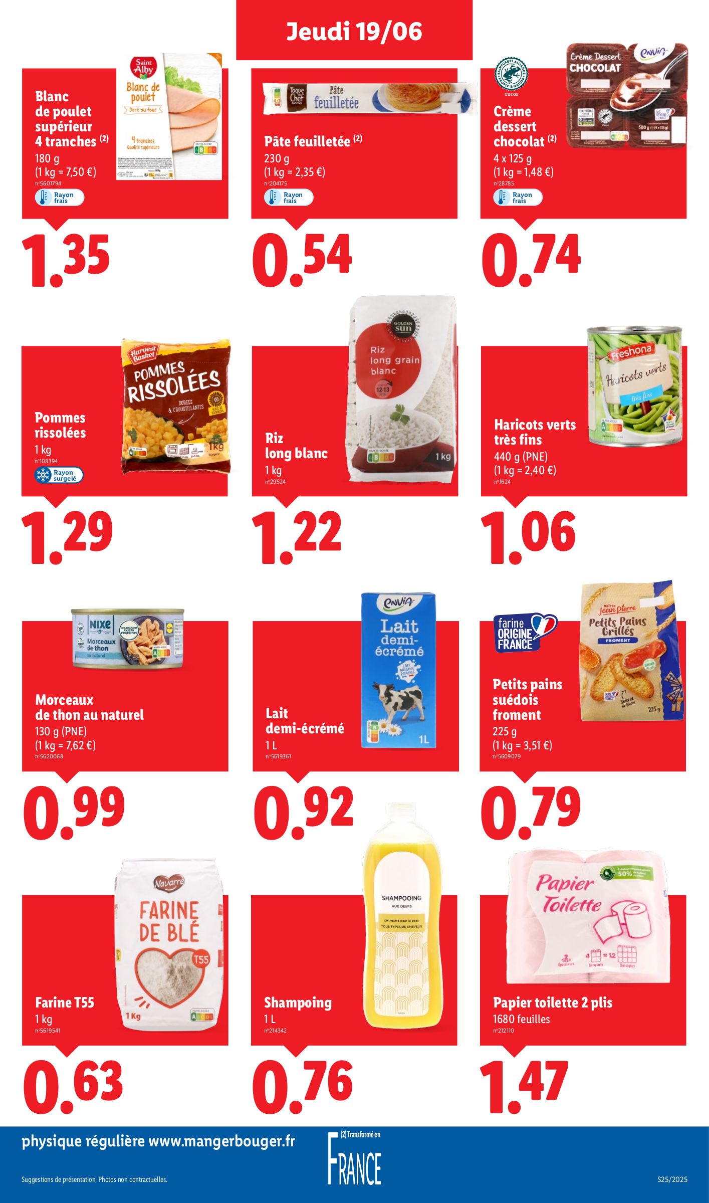 lidl - Catalogue Lidl valable du 19/06 au 25/06 - page: 13 lidl - Catalogue Lidl valable du 19/06 au 25/06 - page: 13