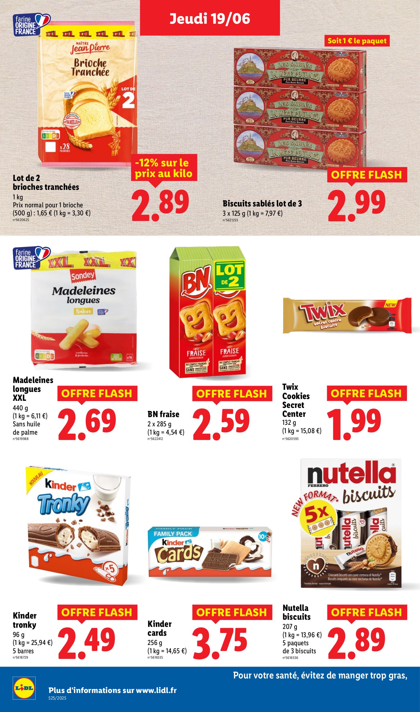 lidl - Catalogue Lidl valable du 19/06 au 25/06 - page: 22 lidl - Catalogue Lidl valable du 19/06 au 25/06 - page: 22