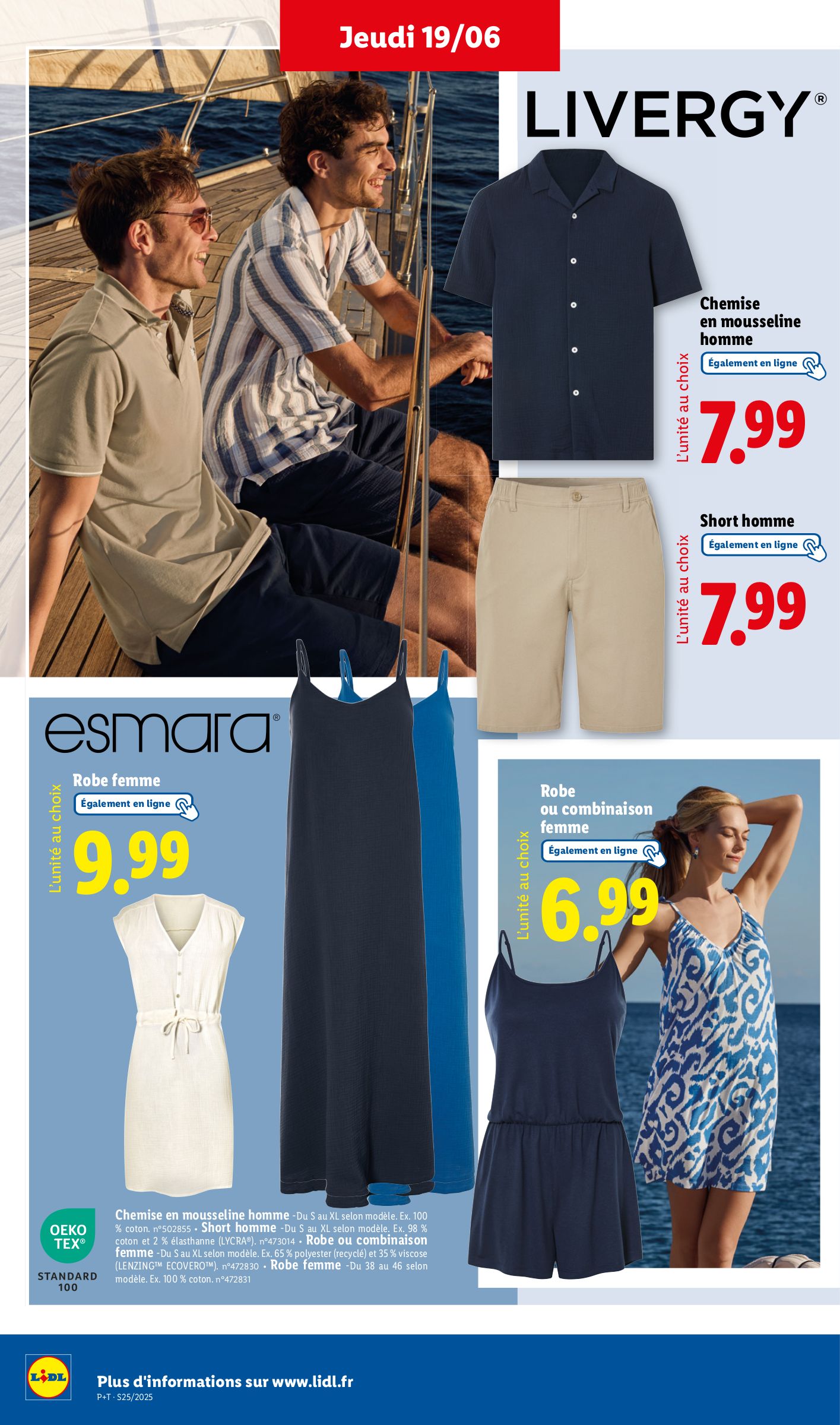 lidl - Catalogue Lidl valable du 19/06 au 25/06 - page: 42 lidl - Catalogue Lidl valable du 19/06 au 25/06 - page: 42