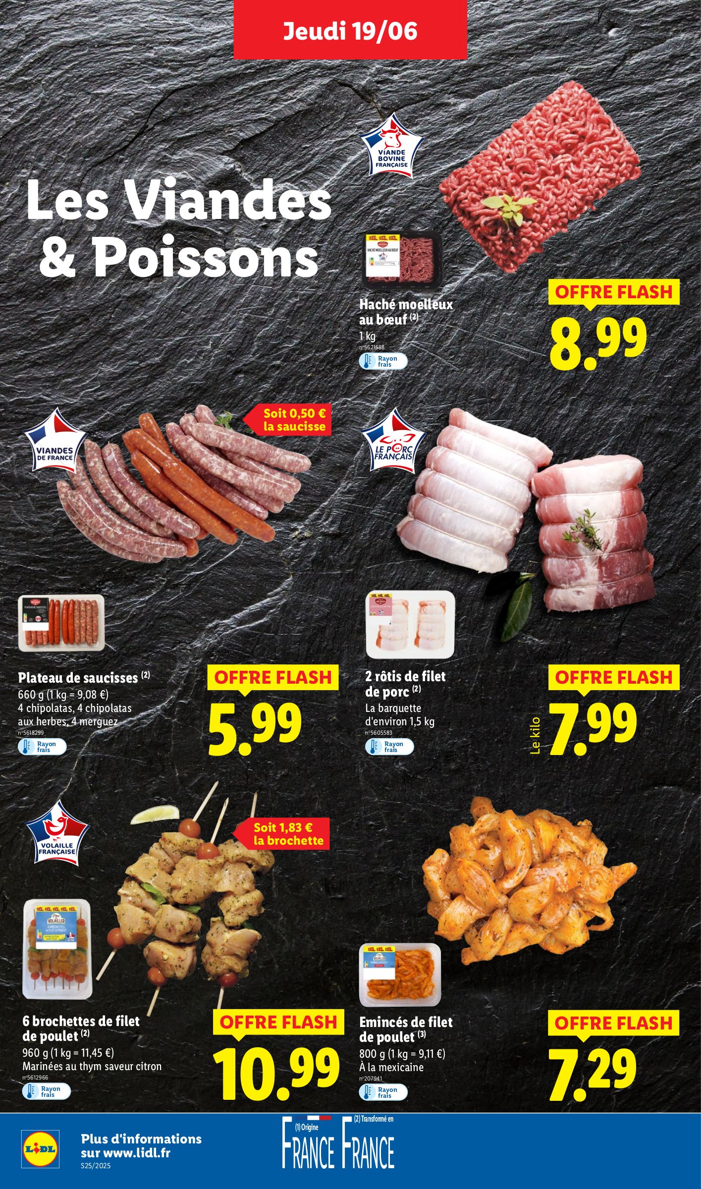 lidl - Catalogue Lidl valable du 19/06 au 25/06 - page: 6 lidl - Catalogue Lidl valable du 19/06 au 25/06 - page: 6