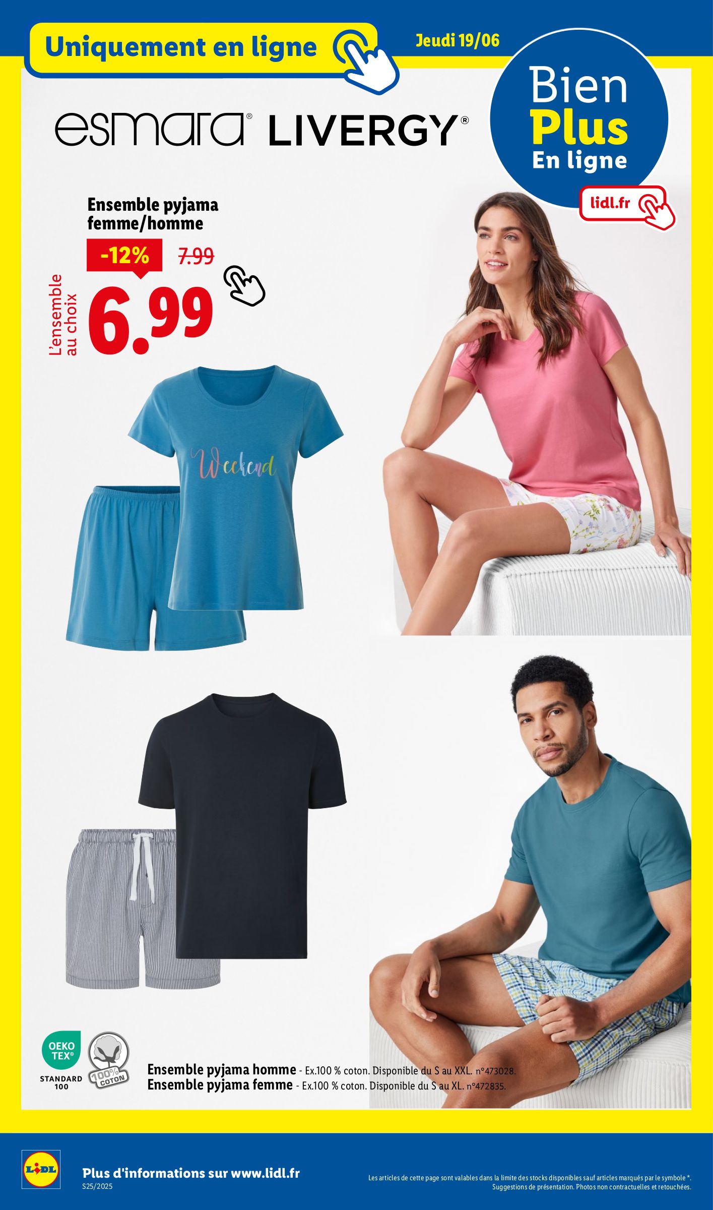 lidl - Catalogue Lidl valable du 19/06 au 25/06 - page: 46 lidl - Catalogue Lidl valable du 19/06 au 25/06 - page: 46