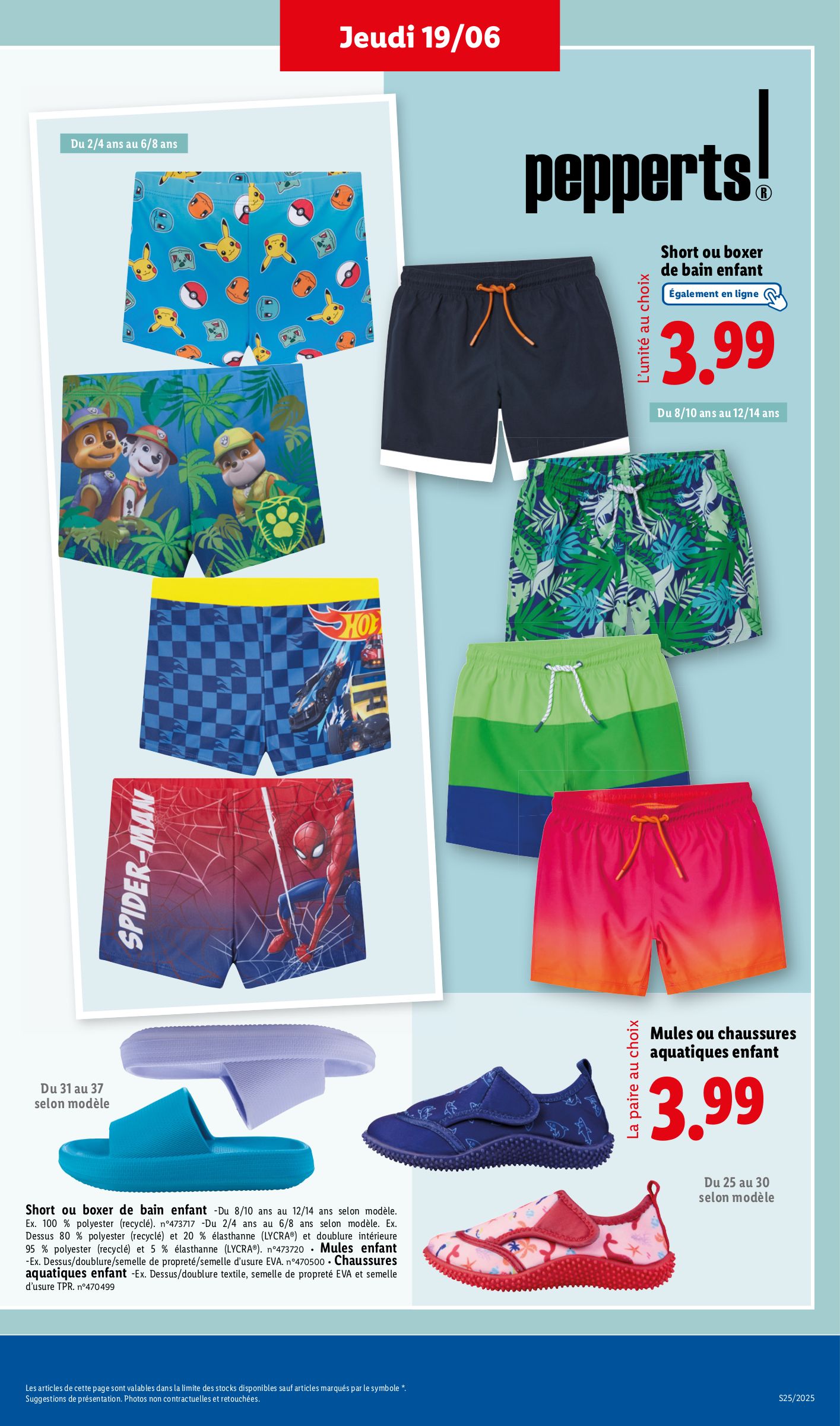 lidl - Catalogue Lidl valable du 19/06 au 25/06 - page: 39 lidl - Catalogue Lidl valable du 19/06 au 25/06 - page: 39