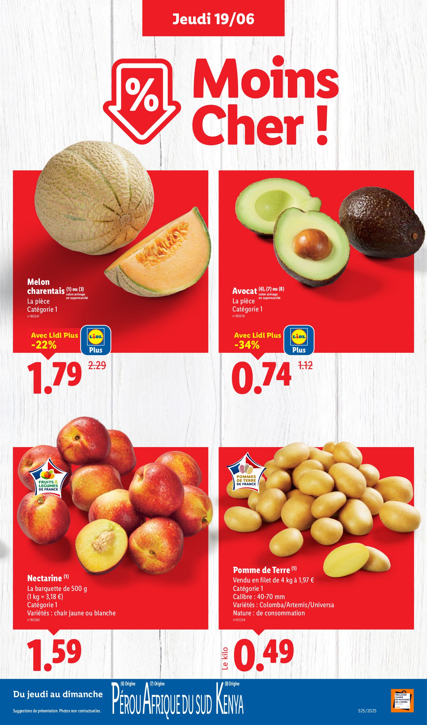 lidl - Catalogue Lidl valable du 19/06 au 25/06 - page: 5 lidl - Catalogue Lidl valable du 19/06 au 25/06 - page: 5