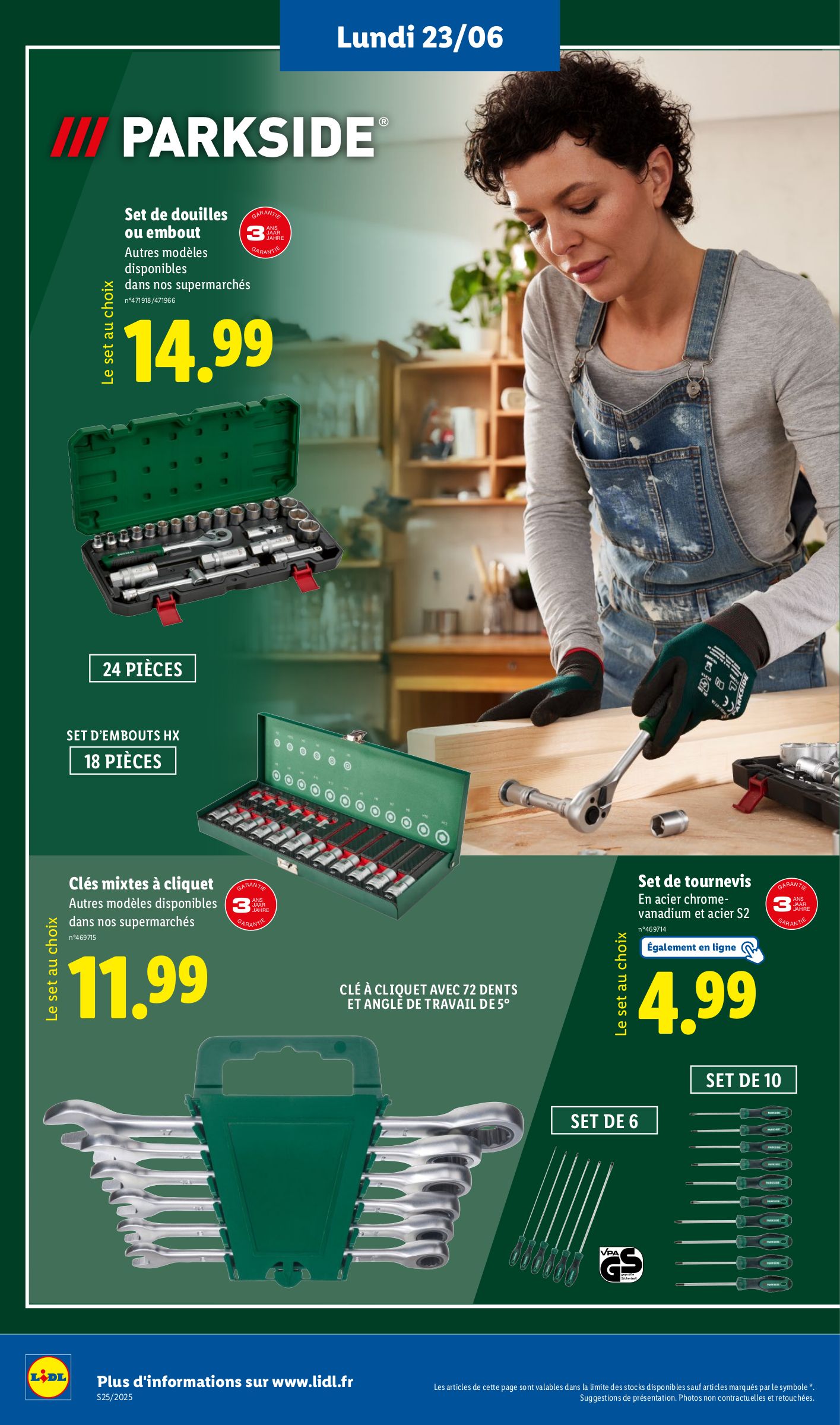 lidl - Catalogue Lidl valable du 19/06 au 25/06 - page: 56 lidl - Catalogue Lidl valable du 19/06 au 25/06 - page: 56
