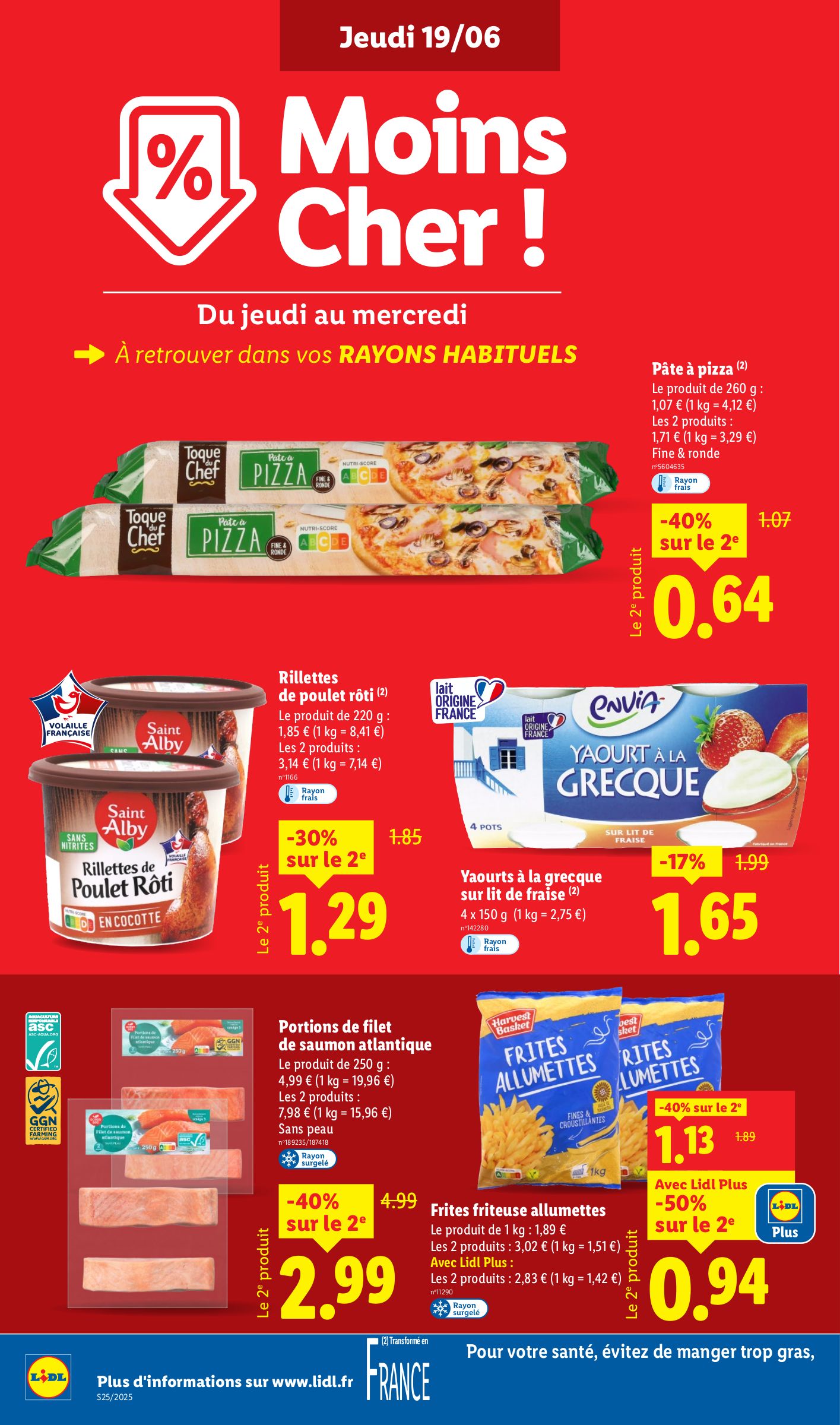 lidl - Catalogue Lidl valable du 19/06 au 25/06 - page: 10 lidl - Catalogue Lidl valable du 19/06 au 25/06 - page: 10