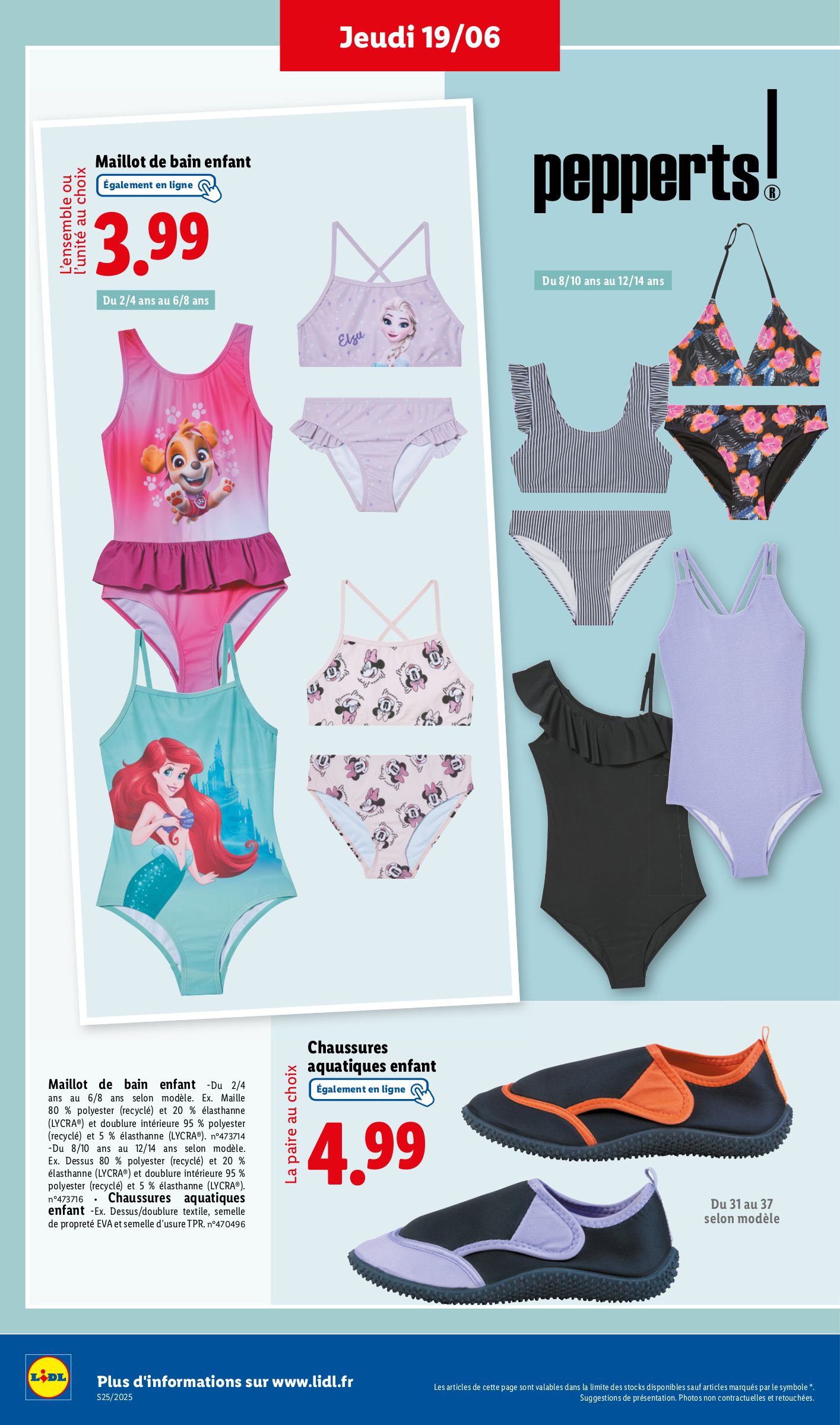 lidl - Catalogue Lidl valable du 19/06 au 25/06 - page: 38 lidl - Catalogue Lidl valable du 19/06 au 25/06 - page: 38
