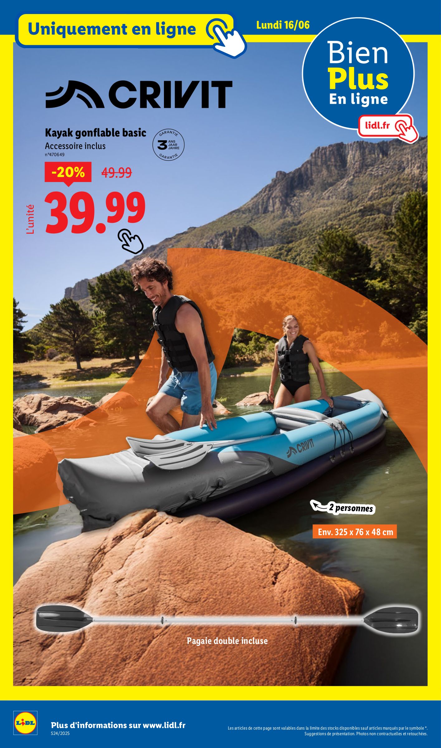 lidl - Catalogue Lidl - Les bonnes affaires de la semaine valable du 16/06 au 19/06 - page: 20 lidl - Catalogue Lidl - Les bonnes affaires de la semaine valable du 16/06 au 19/06 - page: 20