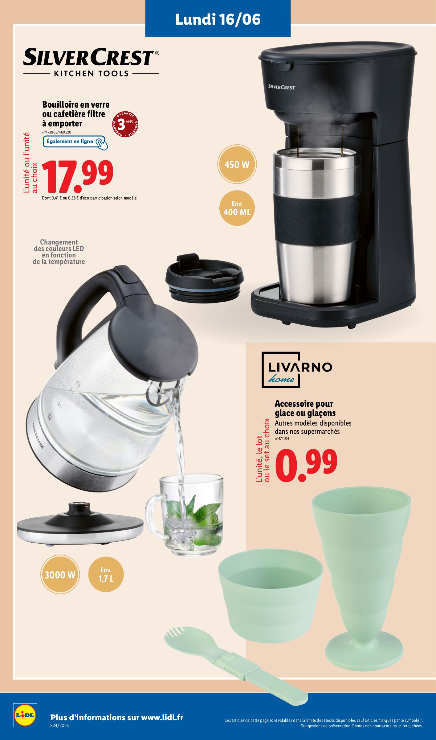 lidl - Catalogue Lidl - Les bonnes affaires de la semaine valable du 16/06 au 19/06 - page: 14 lidl - Catalogue Lidl - Les bonnes affaires de la semaine valable du 16/06 au 19/06 - page: 14