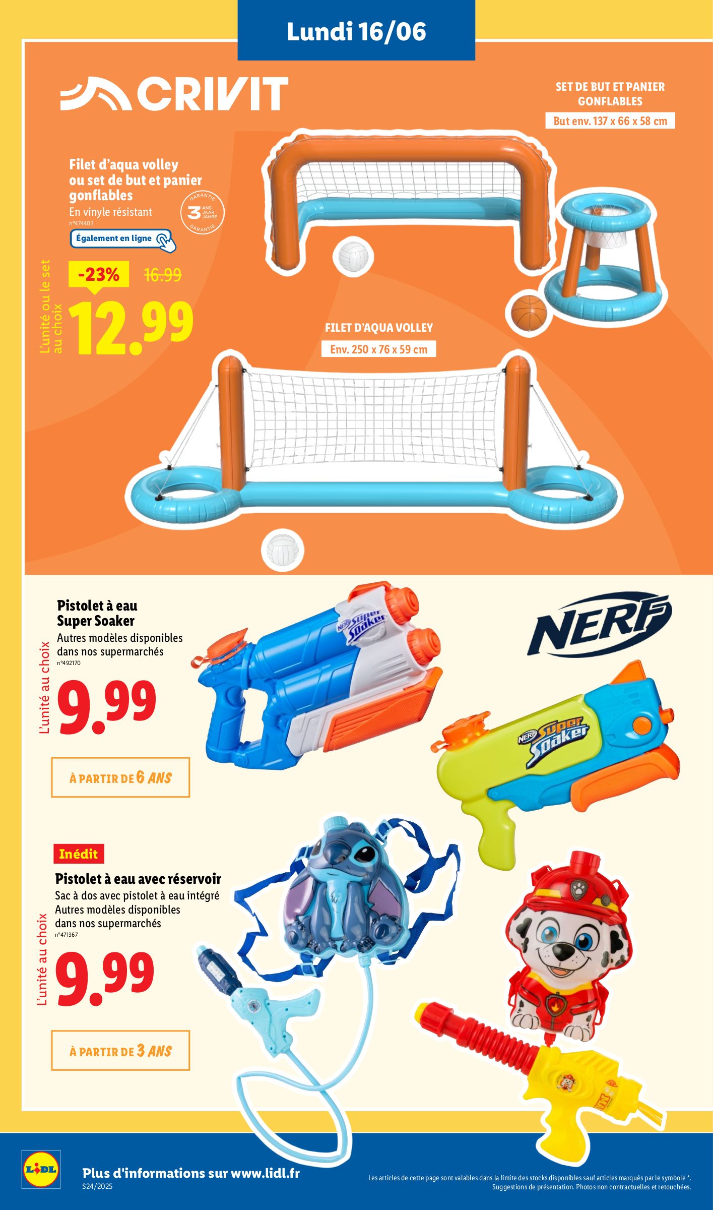 lidl - Catalogue Lidl - Les bonnes affaires de la semaine valable du 16/06 au 19/06 - page: 6 lidl - Catalogue Lidl - Les bonnes affaires de la semaine valable du 16/06 au 19/06 - page: 6