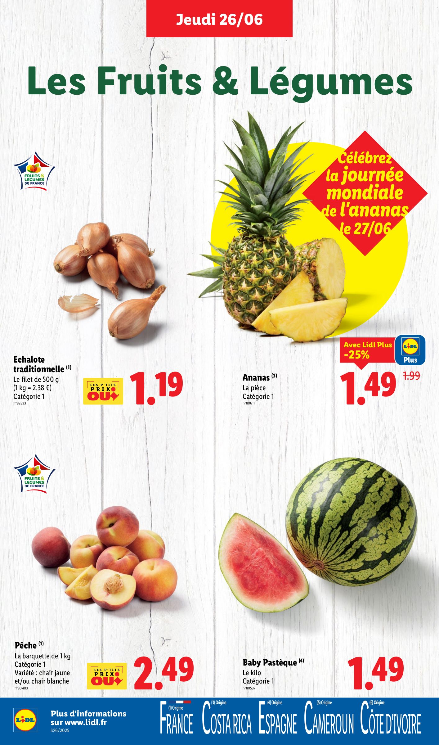 lidl - Catalogue Lidl - Les promos de la semaine valable du 26/06 au 02/07 - page: 2 lidl - Catalogue Lidl - Les promos de la semaine valable du 26/06 au 02/07 - page: 2