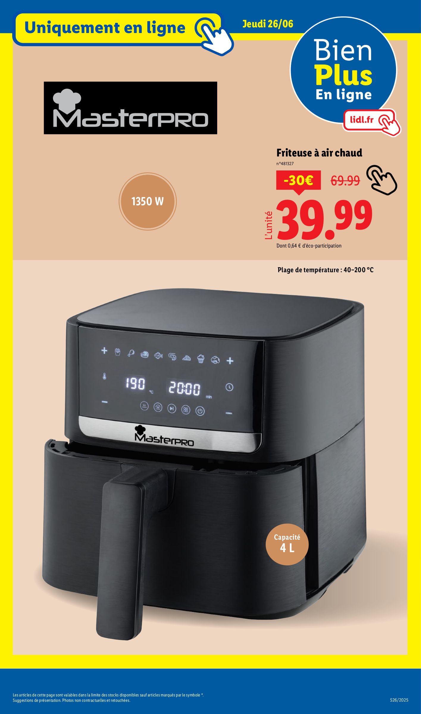 lidl - Catalogue Lidl - Les promos de la semaine valable du 26/06 au 02/07 - page: 61 lidl - Catalogue Lidl - Les promos de la semaine valable du 26/06 au 02/07 - page: 61
