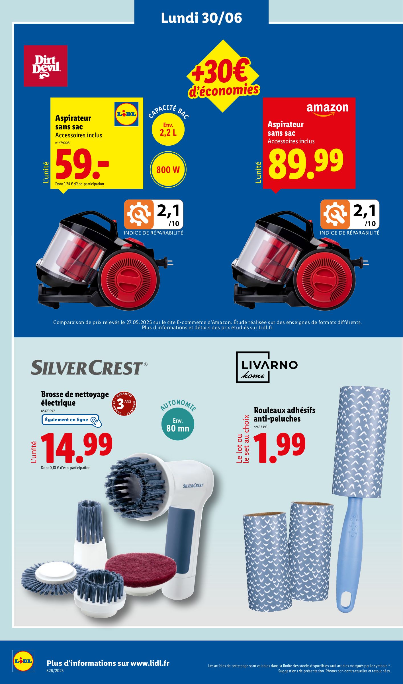 lidl - Catalogue Lidl - Les promos de la semaine valable du 26/06 au 02/07 - page: 74 lidl - Catalogue Lidl - Les promos de la semaine valable du 26/06 au 02/07 - page: 74