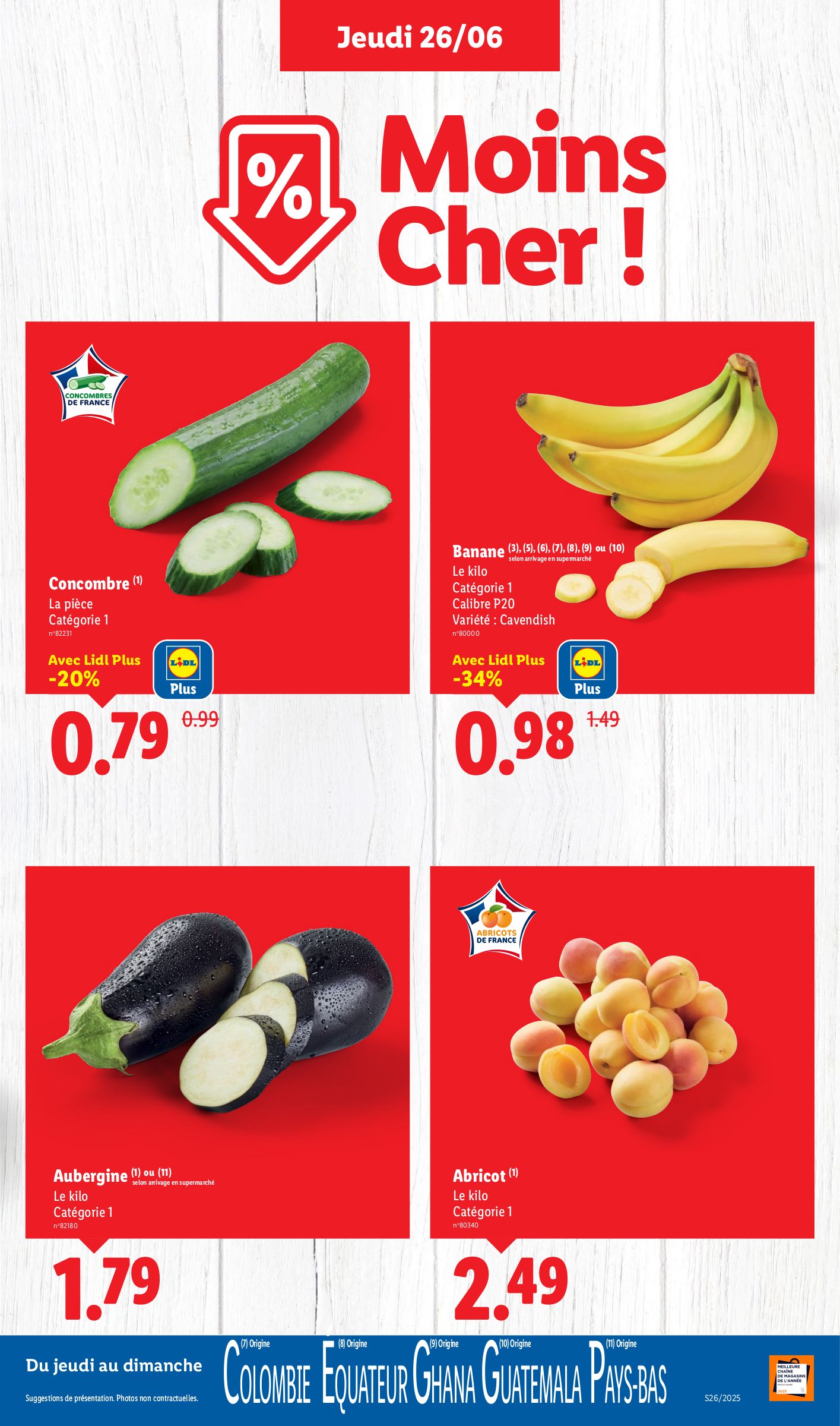lidl - Catalogue Lidl - Les promos de la semaine valable du 26/06 au 02/07 - page: 3 lidl - Catalogue Lidl - Les promos de la semaine valable du 26/06 au 02/07 - page: 3