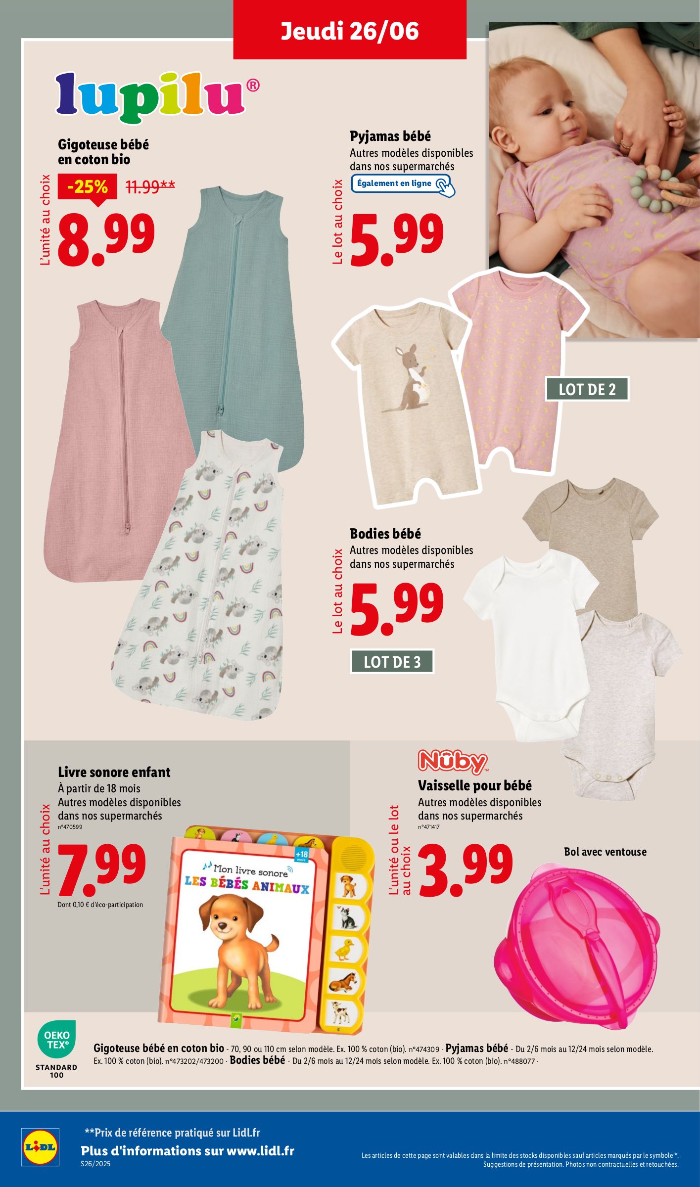 lidl - Catalogue Lidl - Les promos de la semaine valable du 26/06 au 02/07 - page: 54 lidl - Catalogue Lidl - Les promos de la semaine valable du 26/06 au 02/07 - page: 54