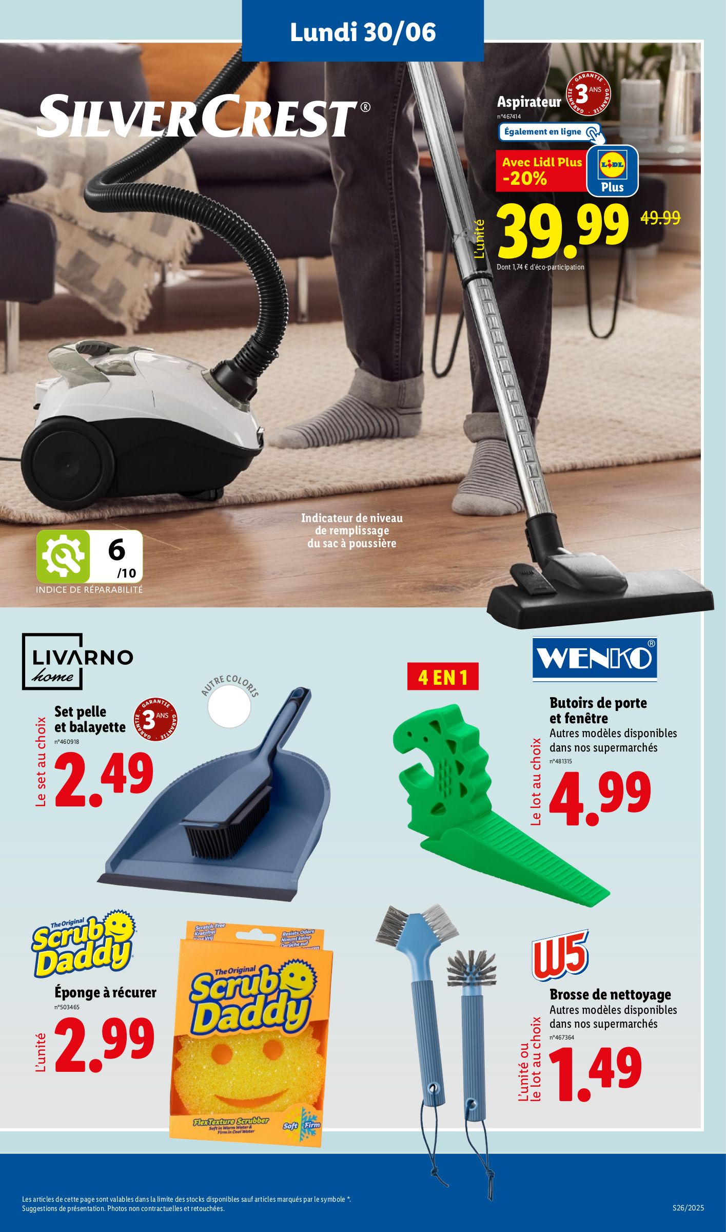 lidl - Catalogue Lidl - Les promos de la semaine valable du 26/06 au 02/07 - page: 75 lidl - Catalogue Lidl - Les promos de la semaine valable du 26/06 au 02/07 - page: 75