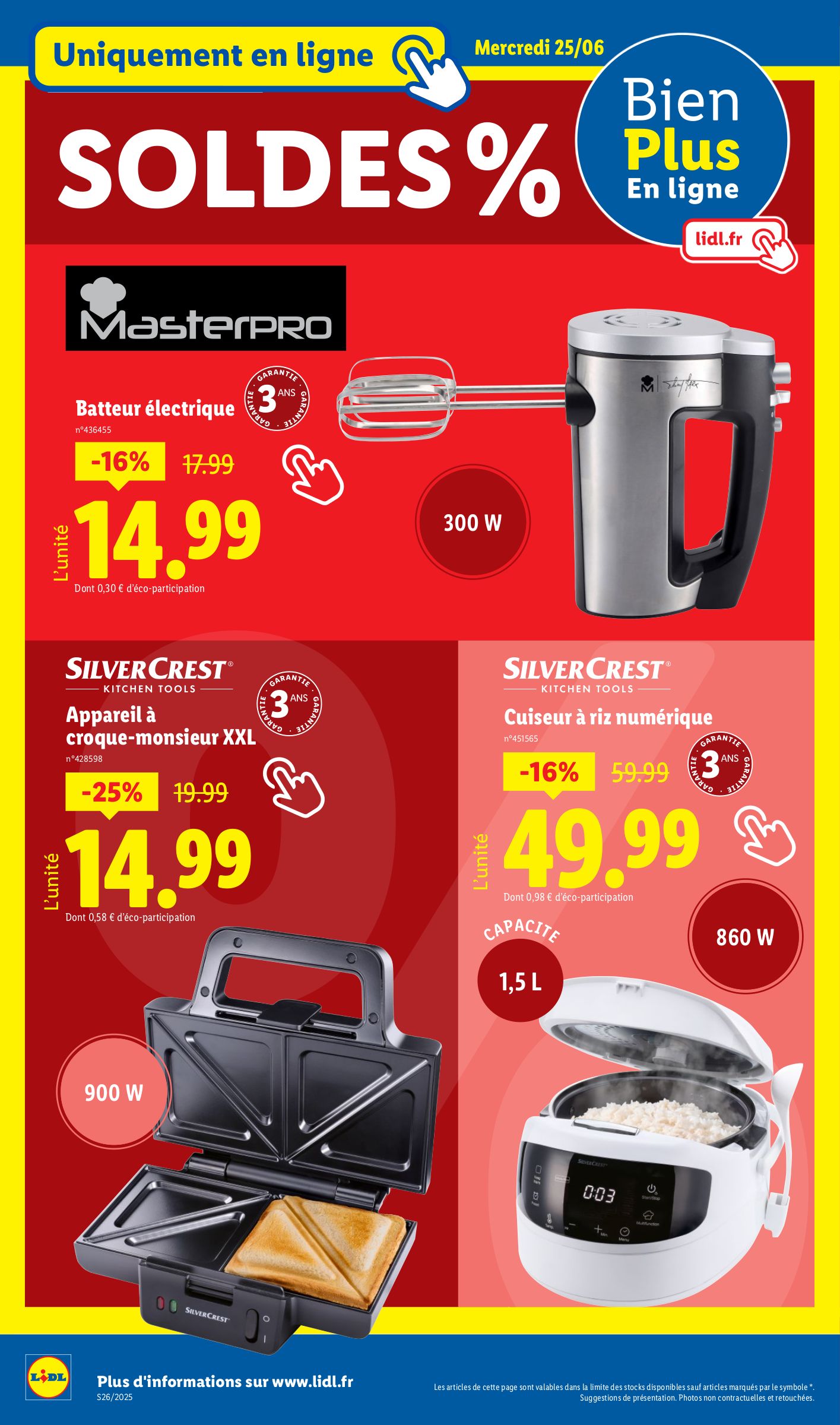 lidl - Catalogue Lidl - Les promos de la semaine valable du 26/06 au 02/07 - page: 40 lidl - Catalogue Lidl - Les promos de la semaine valable du 26/06 au 02/07 - page: 40