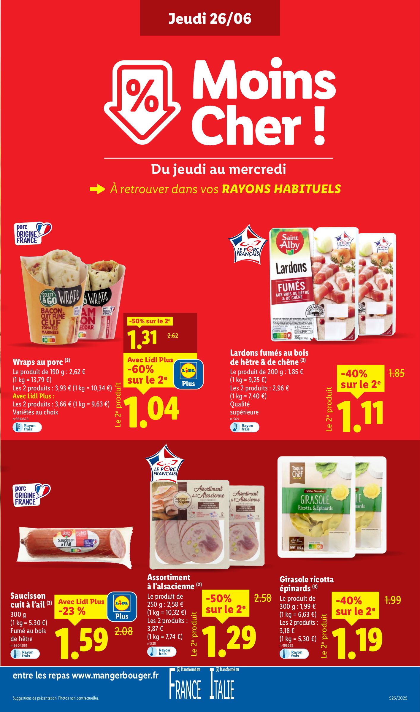 lidl - Catalogue Lidl - Les promos de la semaine valable du 26/06 au 02/07 - page: 9 lidl - Catalogue Lidl - Les promos de la semaine valable du 26/06 au 02/07 - page: 9