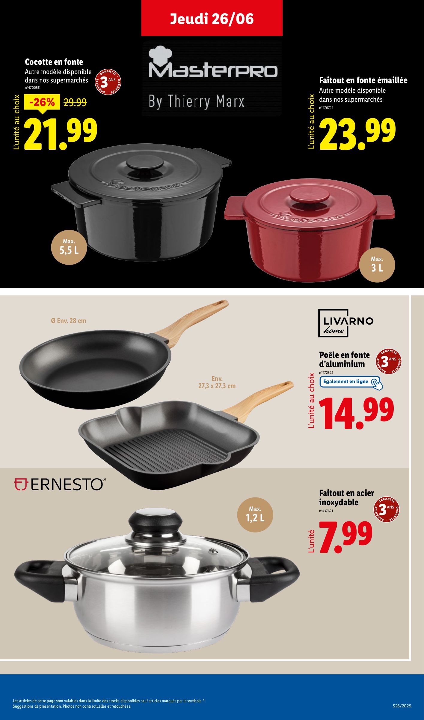 lidl - Catalogue Lidl - Les promos de la semaine valable du 26/06 au 02/07 - page: 51 lidl - Catalogue Lidl - Les promos de la semaine valable du 26/06 au 02/07 - page: 51