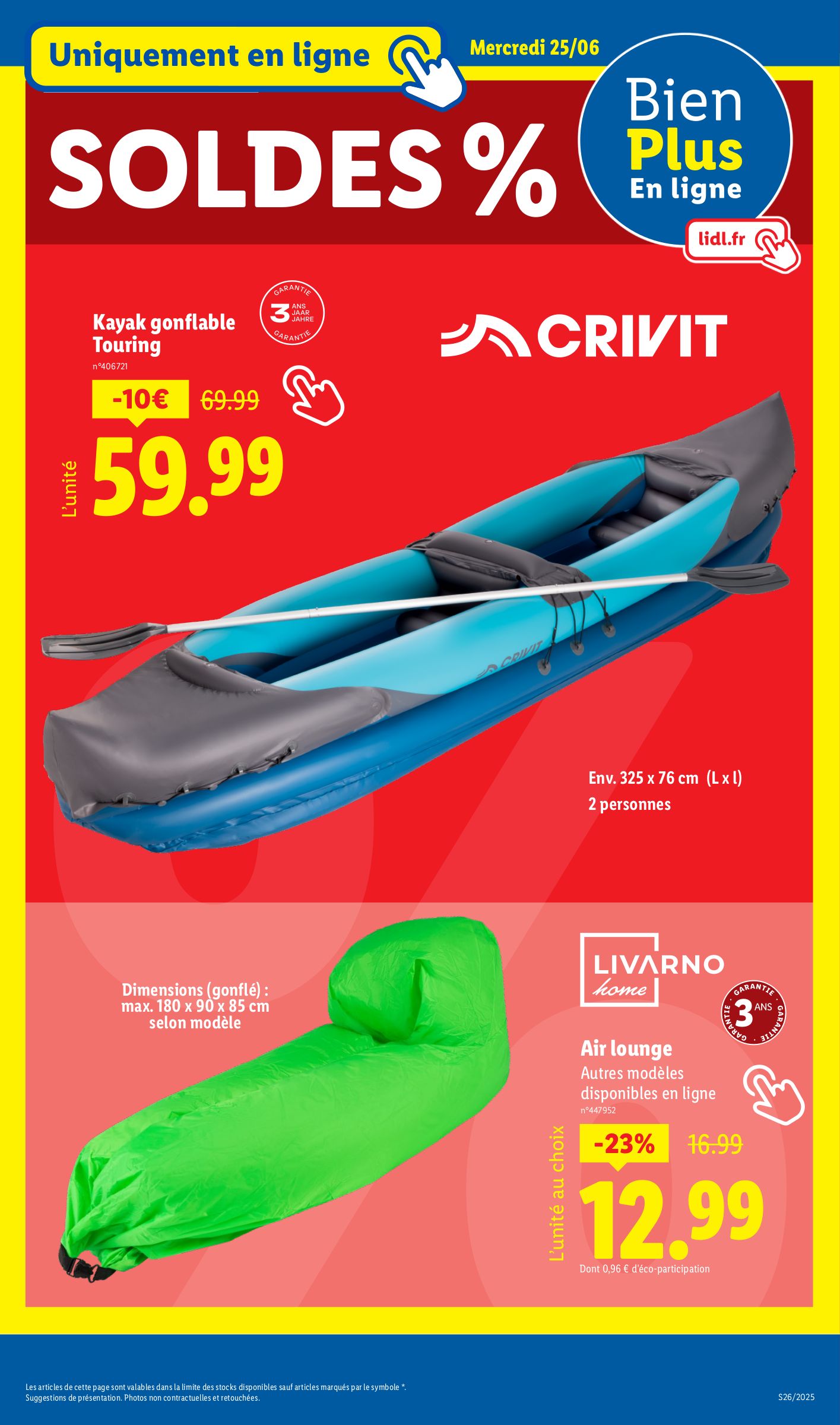 lidl - Catalogue Lidl - Les promos de la semaine valable du 26/06 au 02/07 - page: 45 lidl - Catalogue Lidl - Les promos de la semaine valable du 26/06 au 02/07 - page: 45