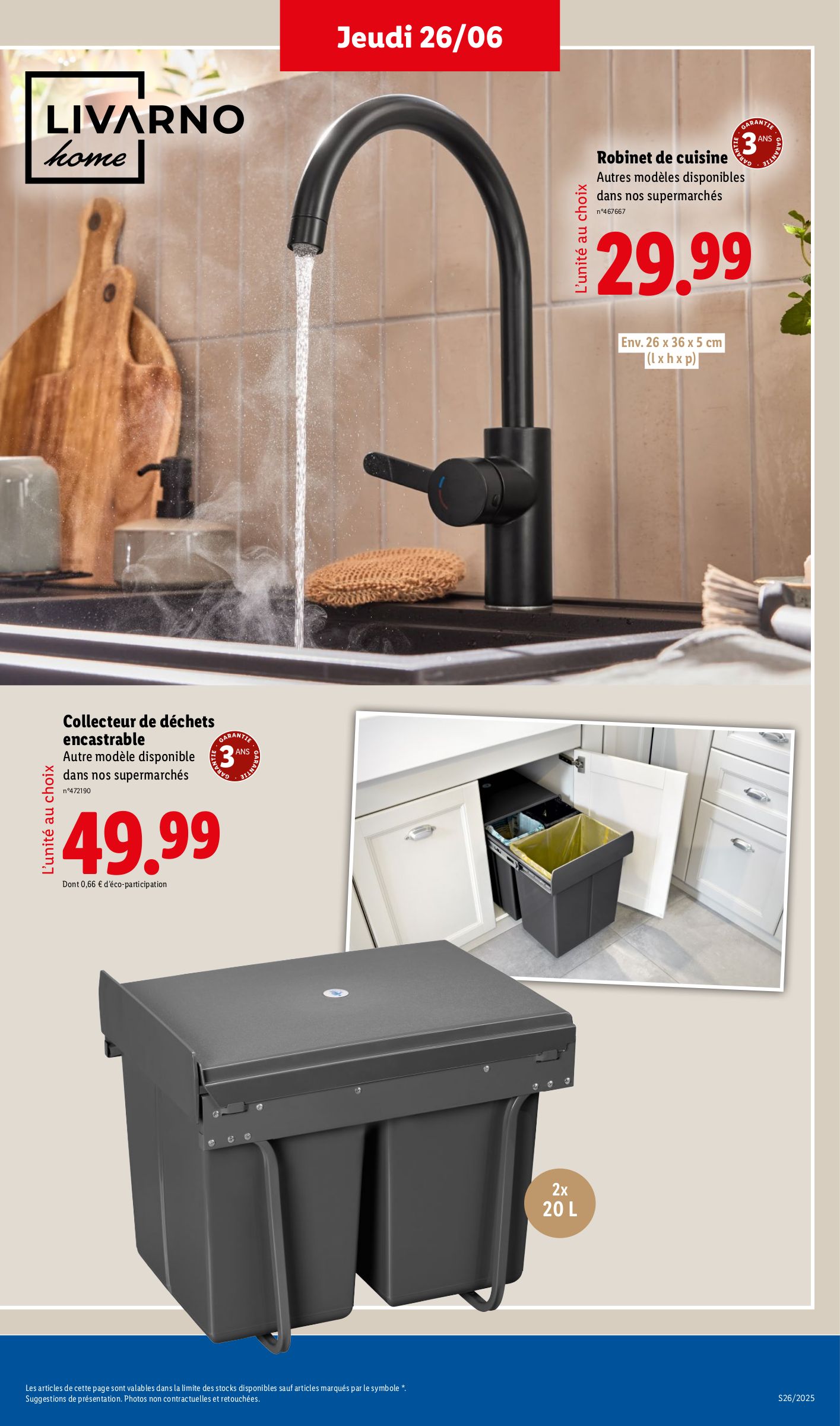 lidl - Catalogue Lidl - Les promos de la semaine valable du 26/06 au 02/07 - page: 53 lidl - Catalogue Lidl - Les promos de la semaine valable du 26/06 au 02/07 - page: 53