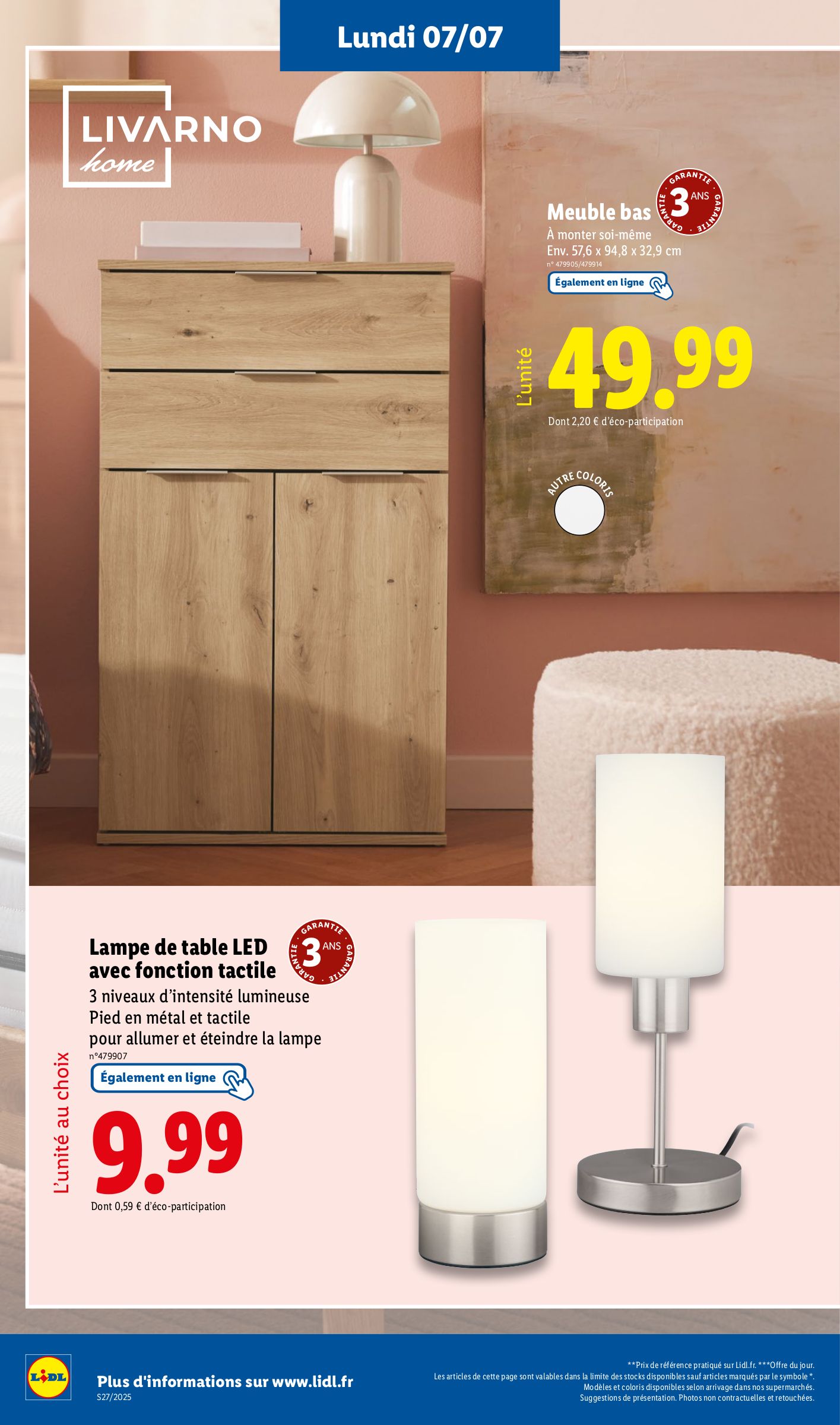 lidl - Catalogue Lidl valable du 03/07 au 09/07 - page: 58 lidl - Catalogue Lidl valable du 03/07 au 09/07 - page: 58