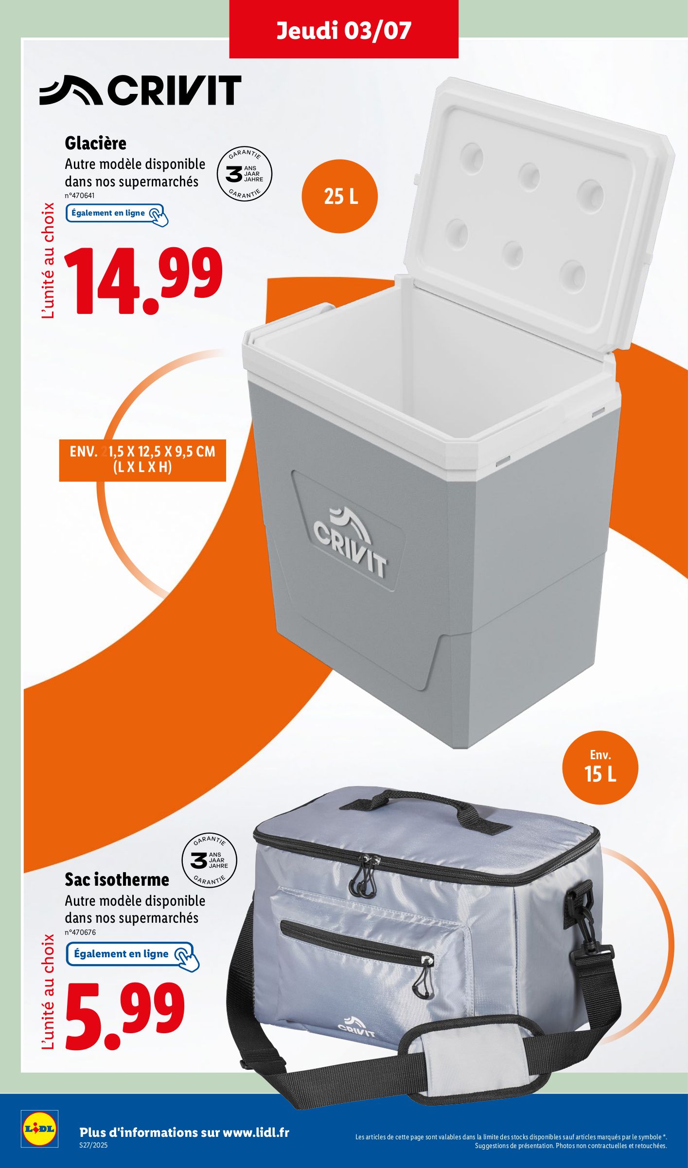lidl - Catalogue Lidl valable du 03/07 au 09/07 - page: 44 lidl - Catalogue Lidl valable du 03/07 au 09/07 - page: 44