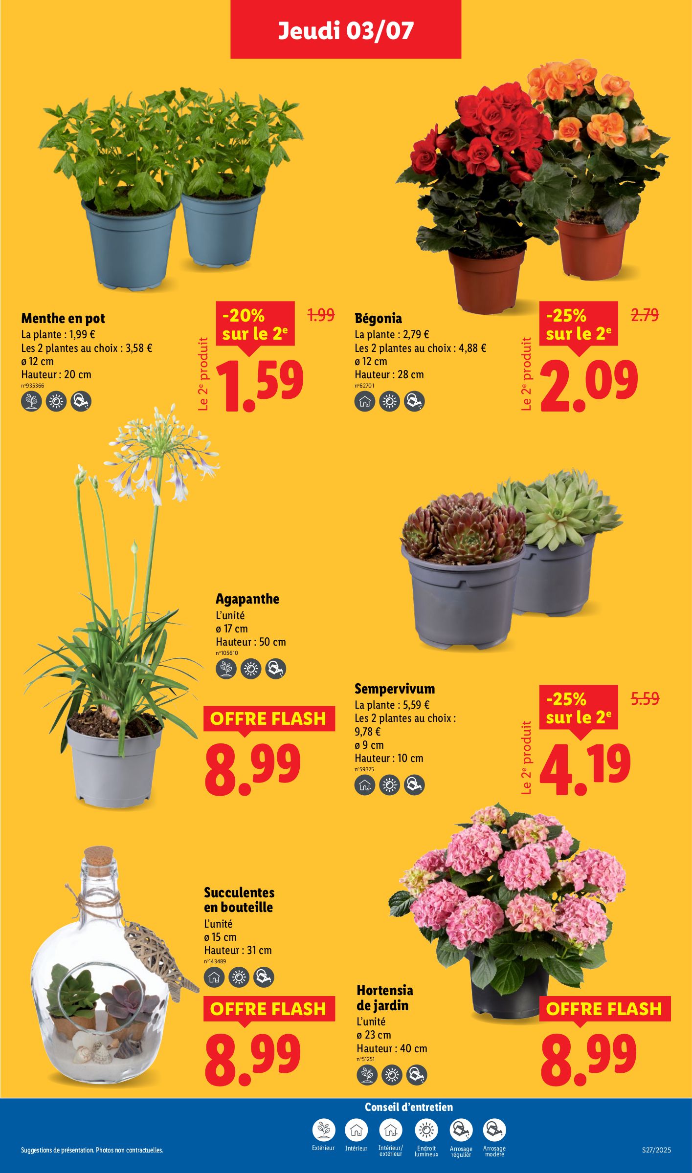 lidl - Catalogue Lidl valable du 03/07 au 09/07 - page: 27 lidl - Catalogue Lidl valable du 03/07 au 09/07 - page: 27