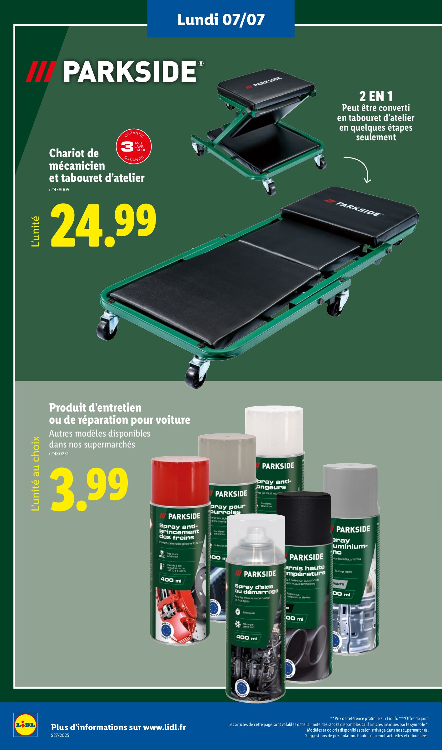 lidl - Catalogue Lidl valable du 03/07 au 09/07 - page: 56 lidl - Catalogue Lidl valable du 03/07 au 09/07 - page: 56