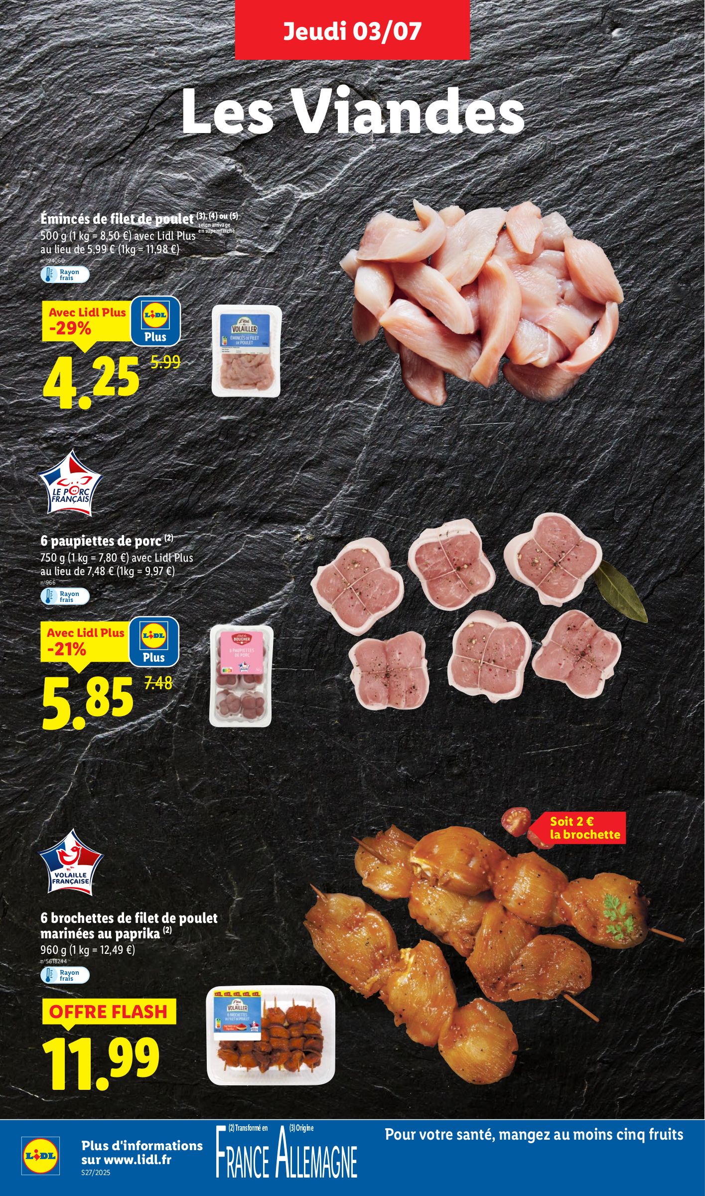 lidl - Catalogue Lidl valable du 03/07 au 09/07 - page: 6 lidl - Catalogue Lidl valable du 03/07 au 09/07 - page: 6