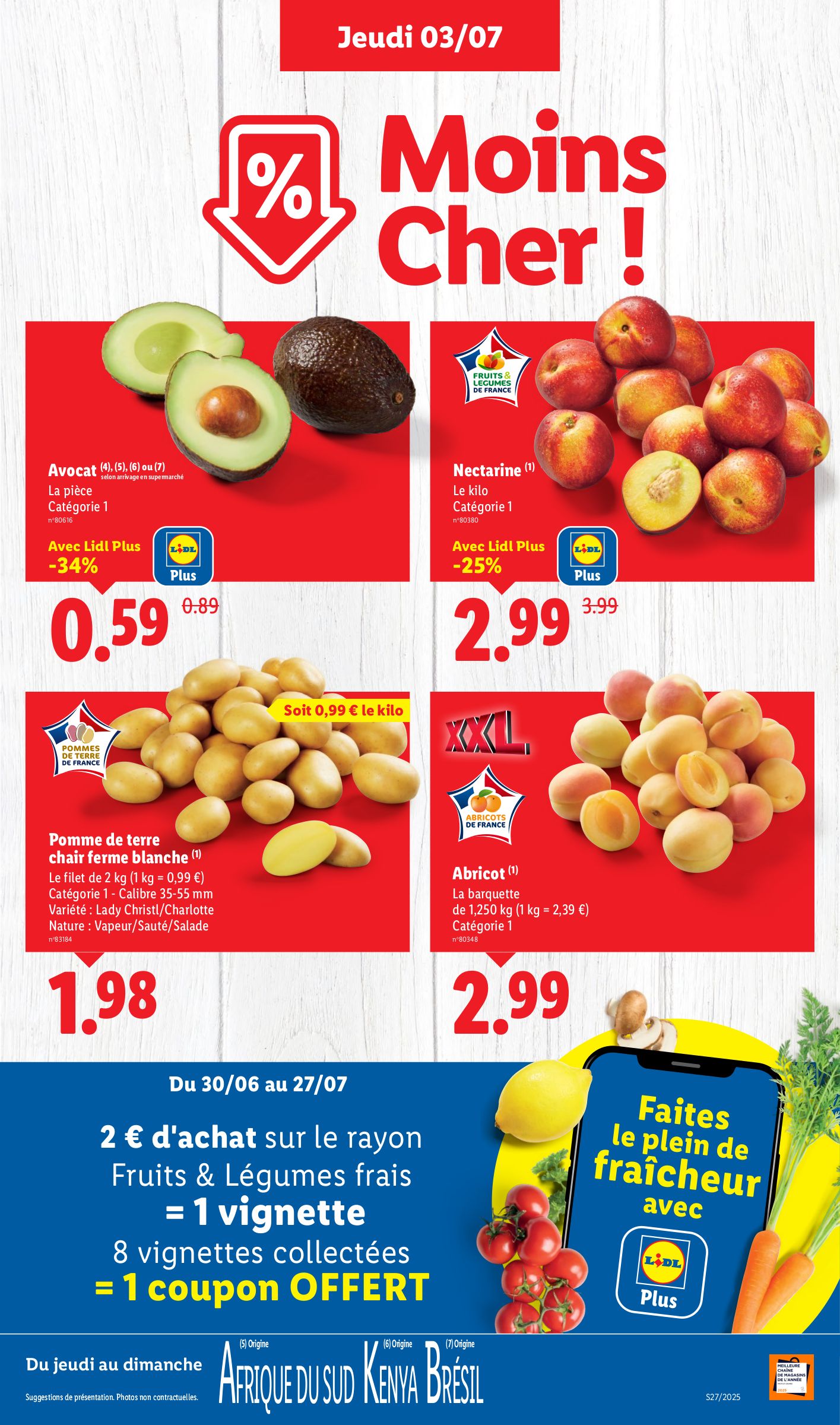 lidl - Catalogue Lidl valable du 03/07 au 09/07 - page: 3 lidl - Catalogue Lidl valable du 03/07 au 09/07 - page: 3
