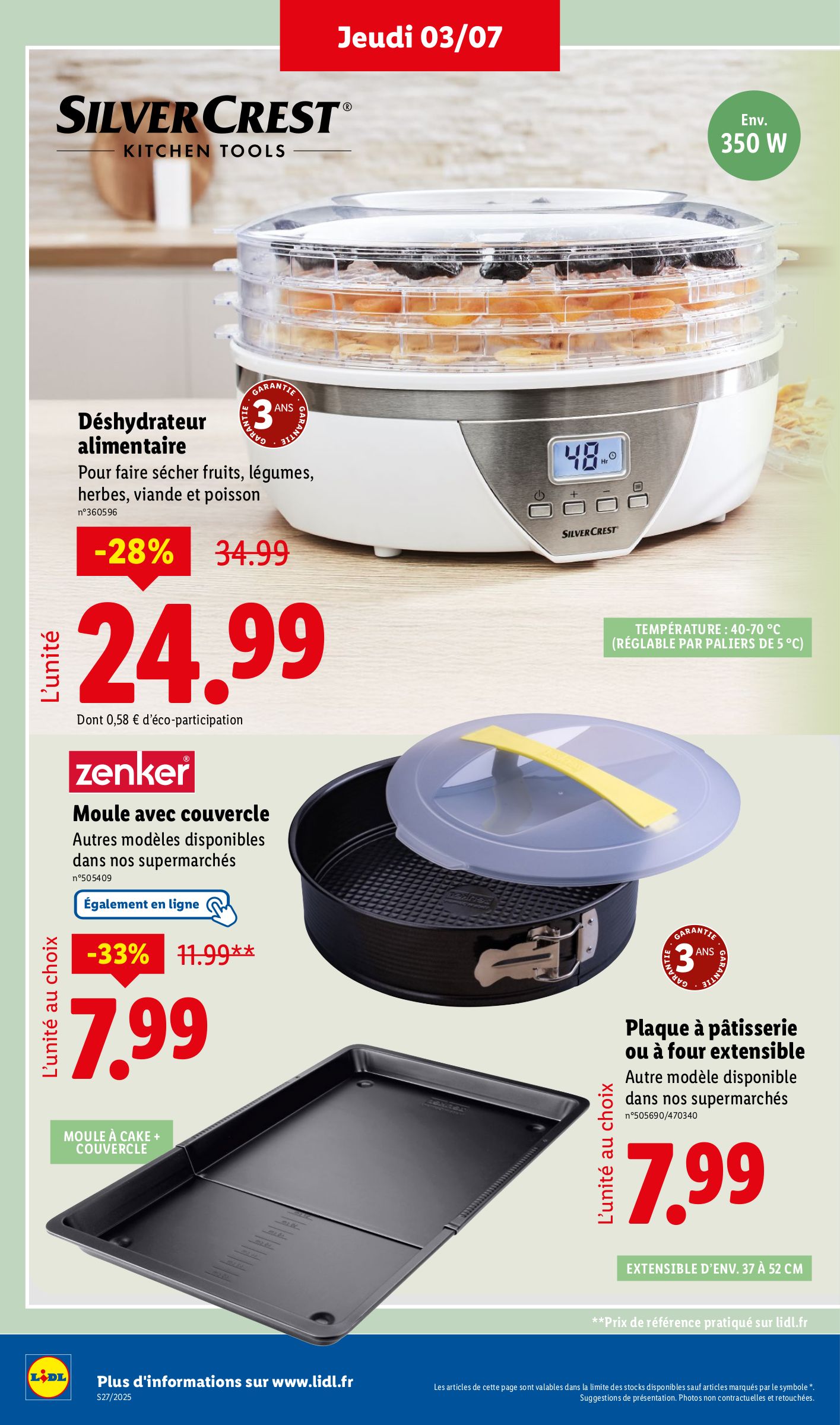 lidl - Catalogue Lidl valable du 03/07 au 09/07 - page: 38 lidl - Catalogue Lidl valable du 03/07 au 09/07 - page: 38