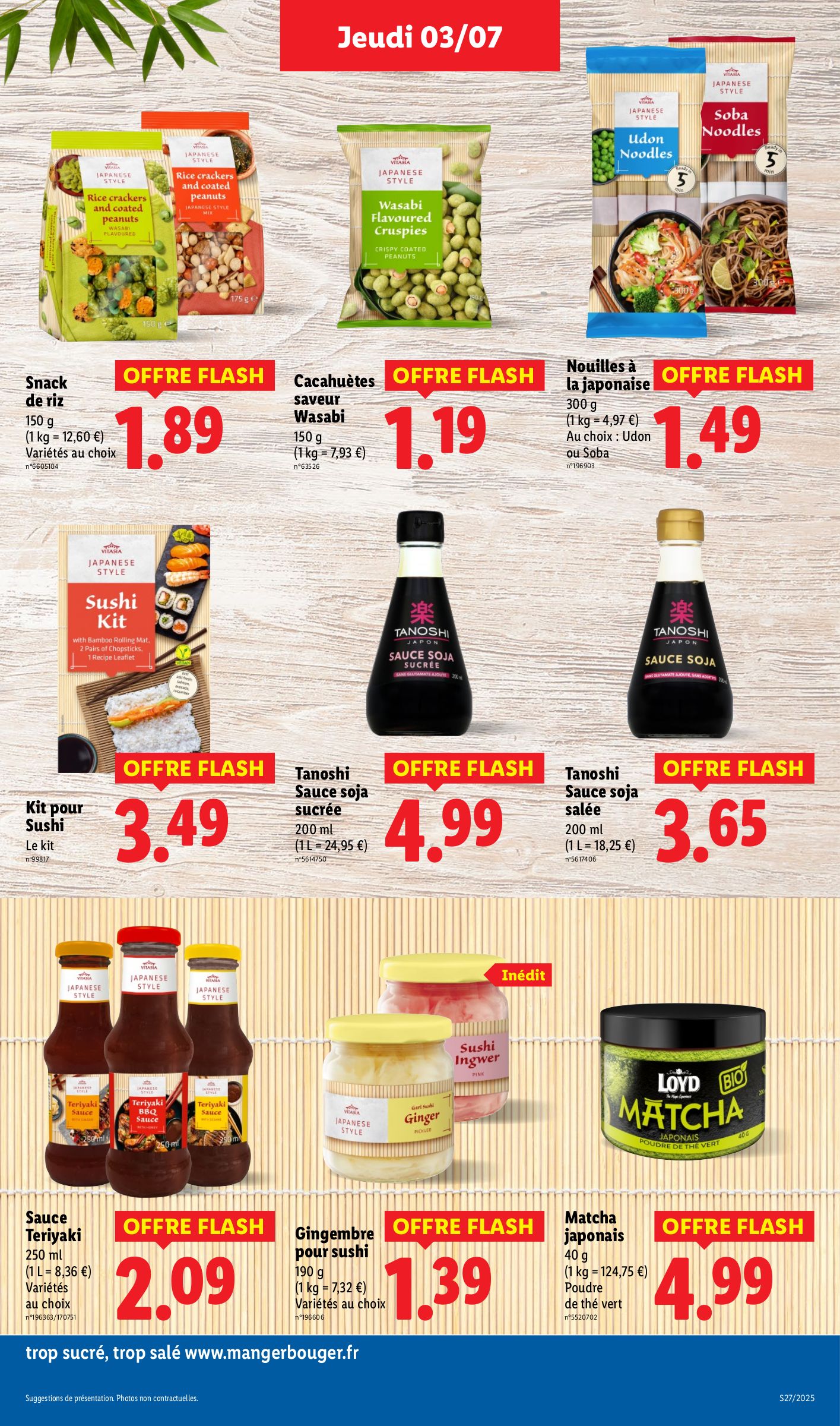 lidl - Catalogue Lidl valable du 03/07 au 09/07 - page: 25 lidl - Catalogue Lidl valable du 03/07 au 09/07 - page: 25