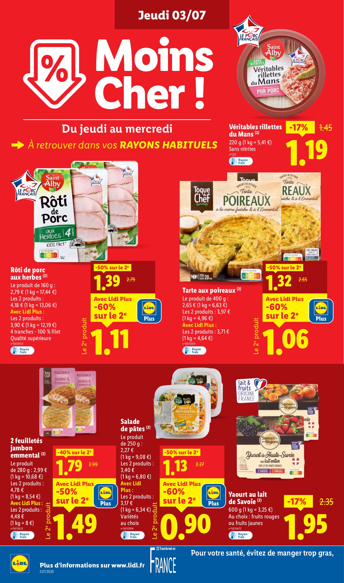 lidl - Catalogue Lidl valable du 03/07 au 09/07 - page: 10 lidl - Catalogue Lidl valable du 03/07 au 09/07 - page: 10