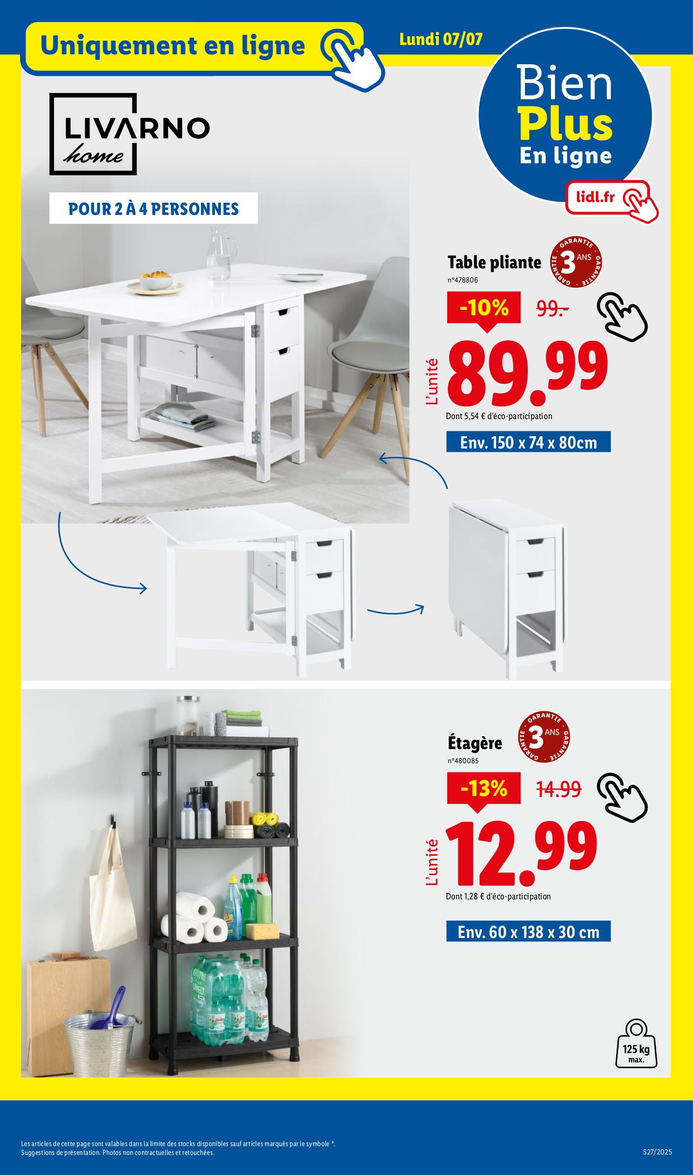 lidl - Catalogue Lidl valable du 03/07 au 09/07 - page: 69 lidl - Catalogue Lidl valable du 03/07 au 09/07 - page: 69
