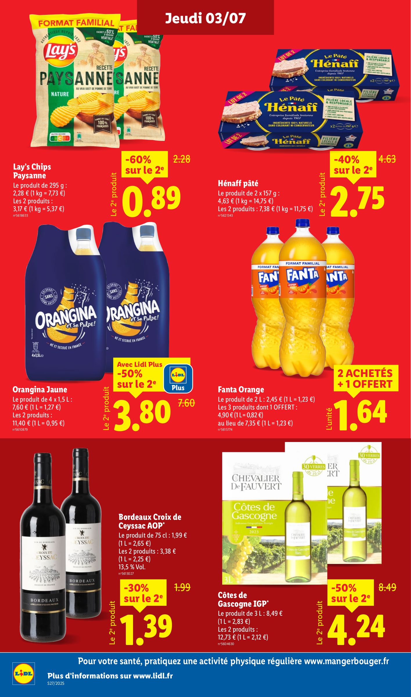 lidl - Catalogue Lidl valable du 03/07 au 09/07 - page: 12 lidl - Catalogue Lidl valable du 03/07 au 09/07 - page: 12