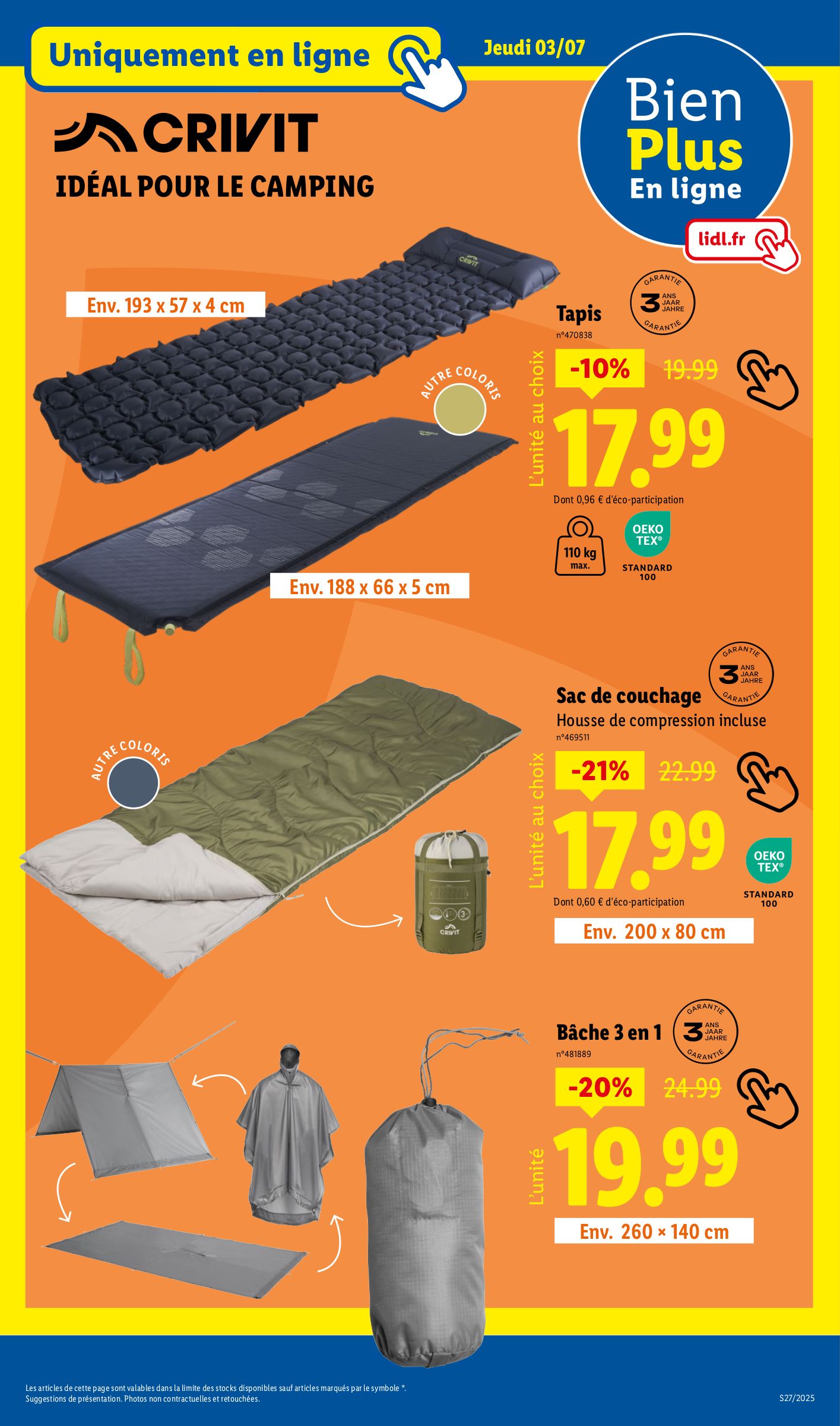 lidl - Catalogue Lidl - Les bonnes affaires de la semaine valable du 30/06 au 03/07 - page: 41 lidl - Catalogue Lidl - Les bonnes affaires de la semaine valable du 30/06 au 03/07 - page: 41