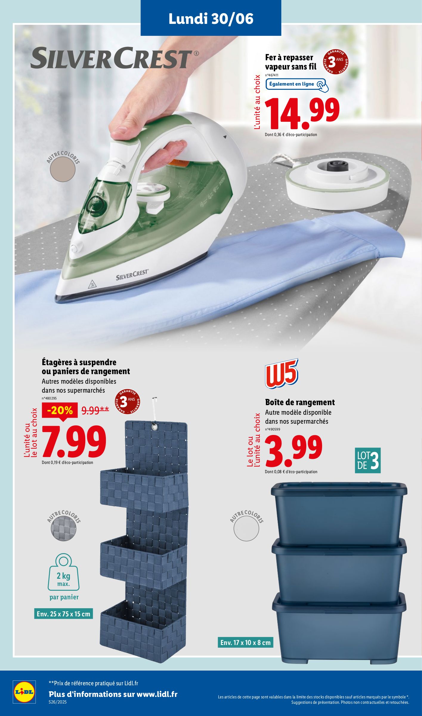 lidl - Catalogue Lidl - Les bonnes affaires de la semaine valable du 30/06 au 03/07 - page: 12 lidl - Catalogue Lidl - Les bonnes affaires de la semaine valable du 30/06 au 03/07 - page: 12