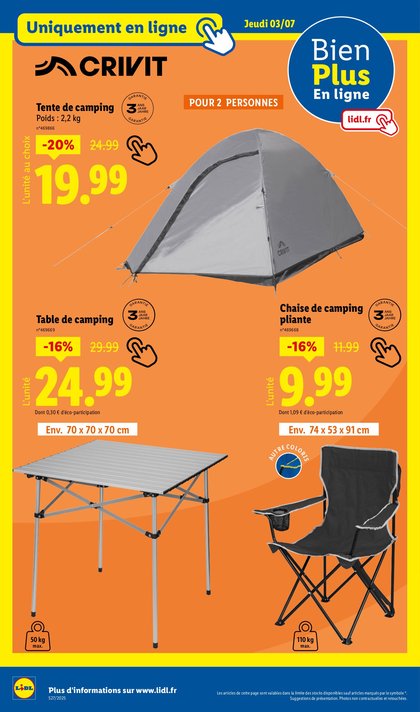 lidl - Catalogue Lidl - Les bonnes affaires de la semaine valable du 30/06 au 03/07 - page: 40 lidl - Catalogue Lidl - Les bonnes affaires de la semaine valable du 30/06 au 03/07 - page: 40