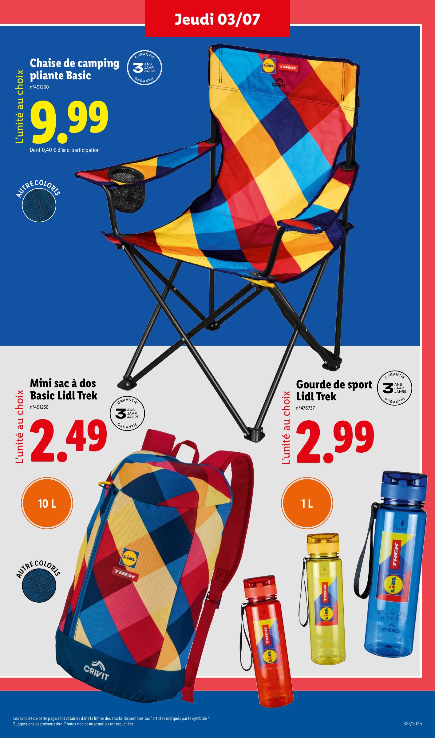 lidl - Catalogue Lidl - Les bonnes affaires de la semaine valable du 30/06 au 03/07 - page: 23 lidl - Catalogue Lidl - Les bonnes affaires de la semaine valable du 30/06 au 03/07 - page: 23